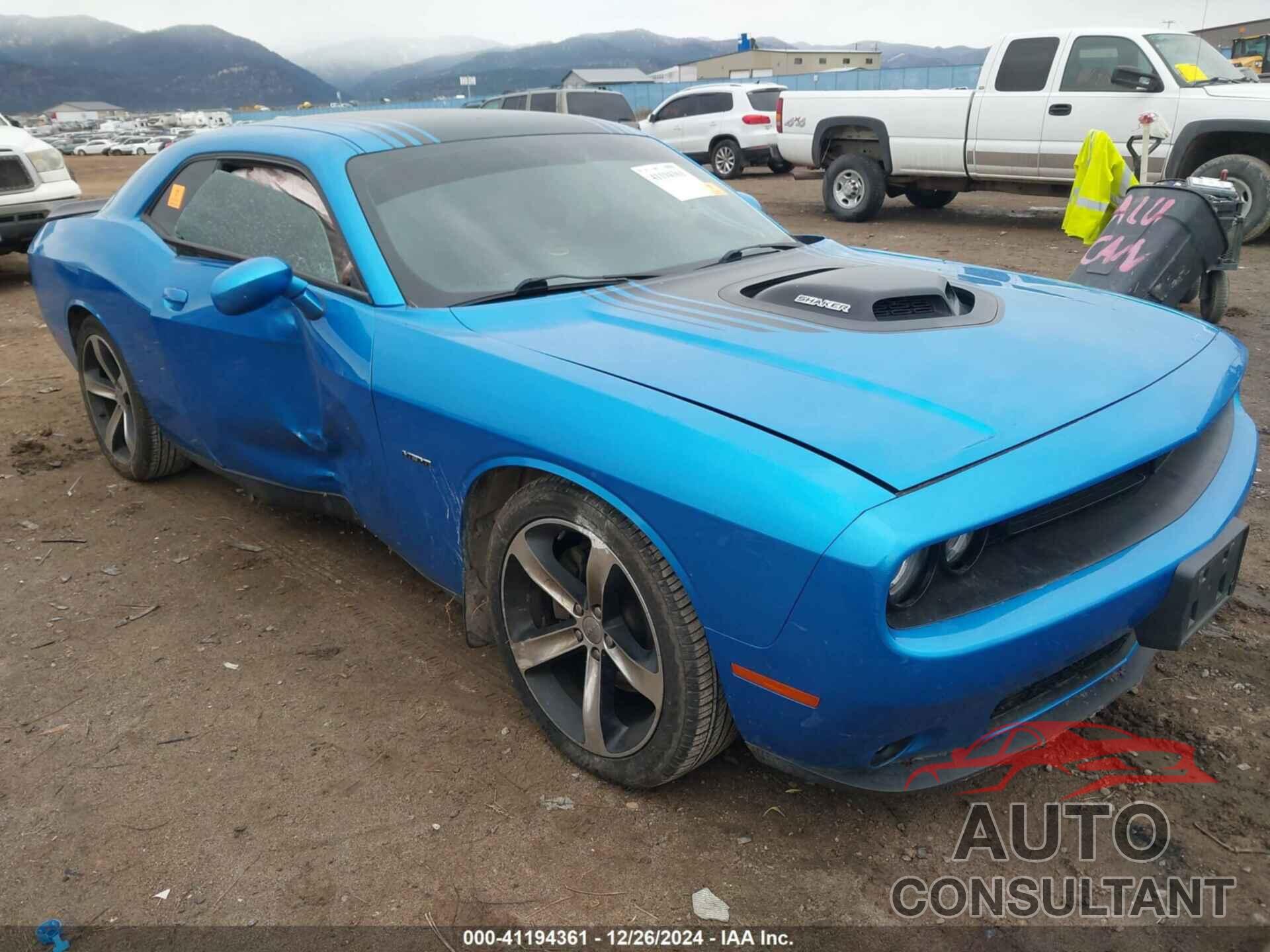 DODGE CHALLENGER 2015 - 2C3CDZAT3FH816496