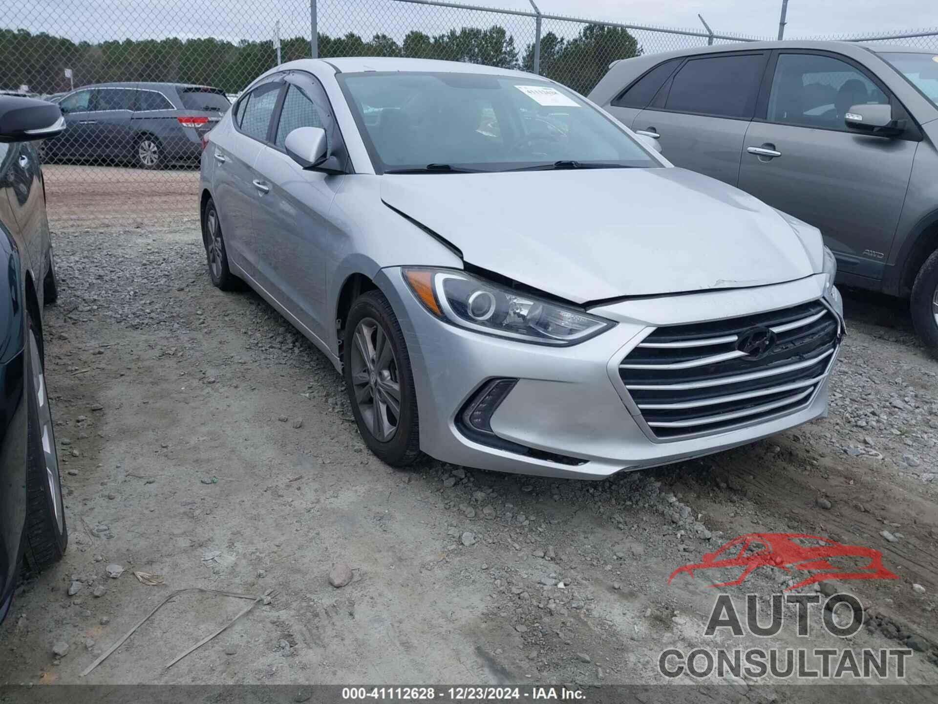 HYUNDAI ELANTRA 2017 - 5NPD84LFXHH059119