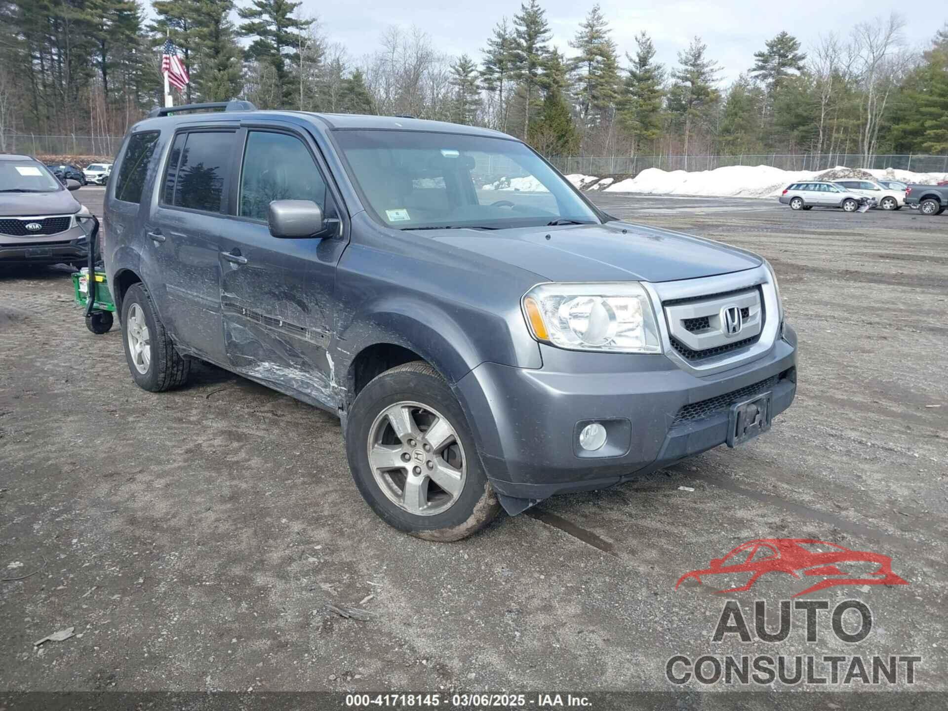 HONDA PILOT 2011 - 5FNYF4H72BB094767