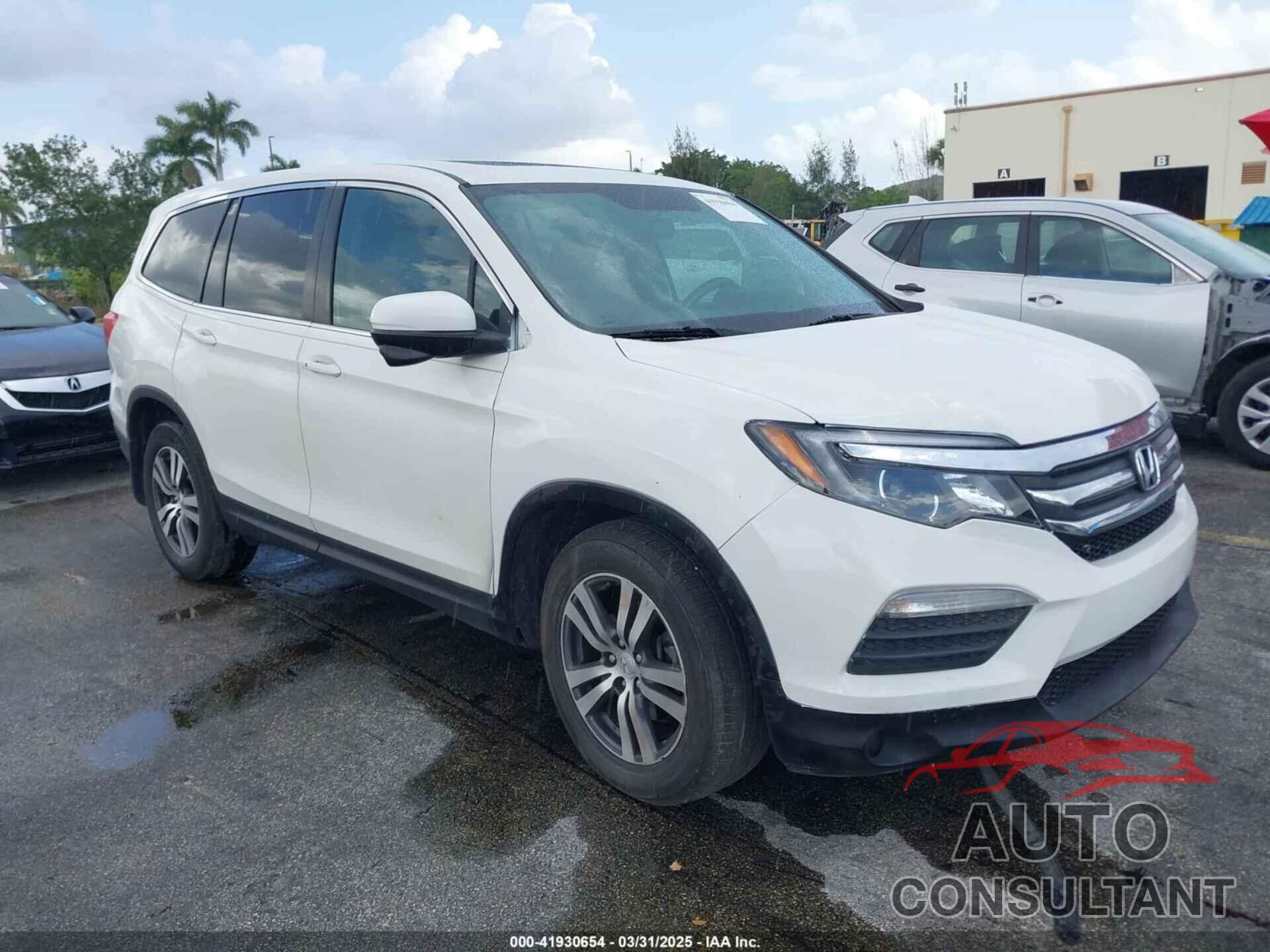 HONDA PILOT 2016 - 5FNYF5H50GB043294