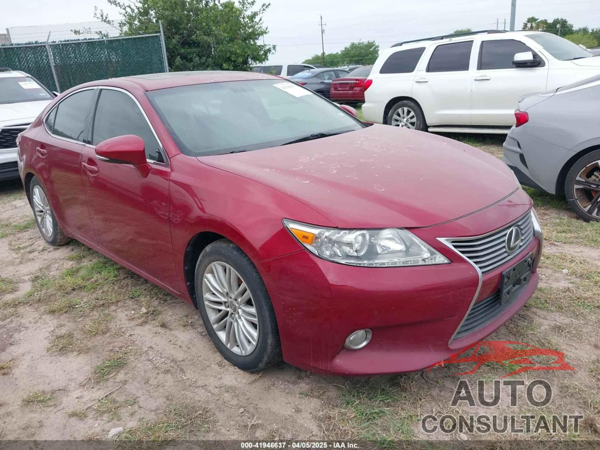 LEXUS ES 350 2013 - JTHBK1GG7D2020783