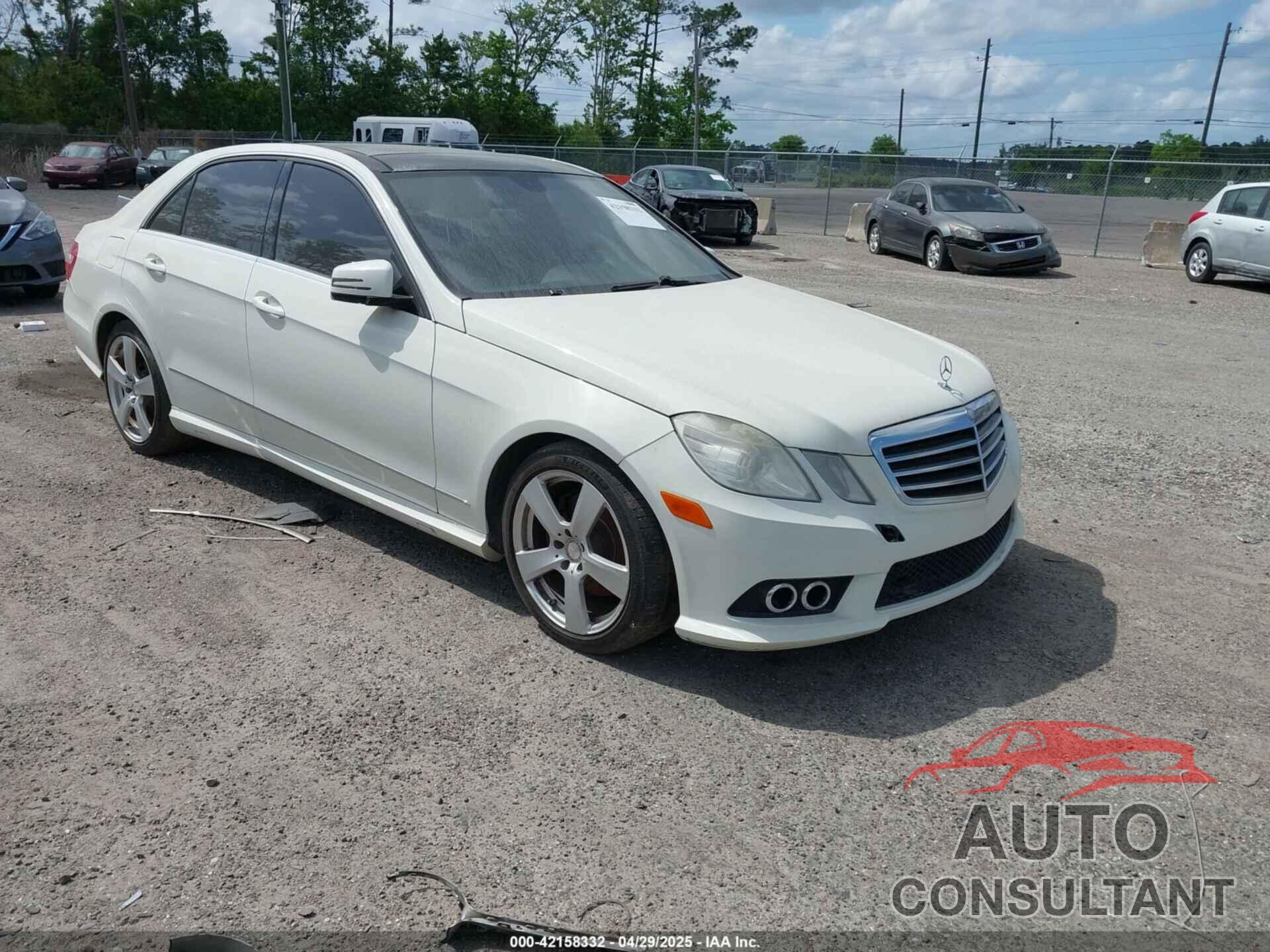 MERCEDES-BENZ E 350 2010 - WDDHF5GB0AA059847