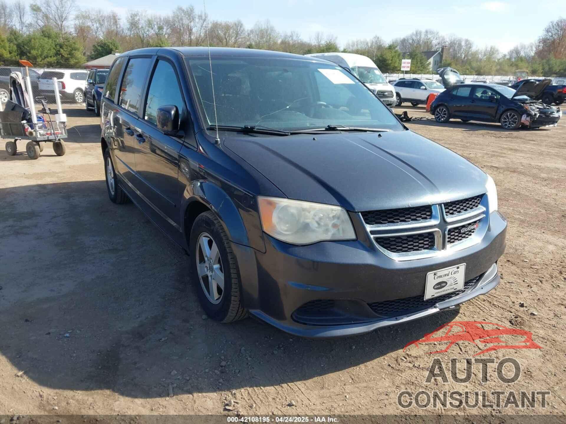 DODGE GRAND CARAVAN 2013 - 2C4RDGCG2DR590629