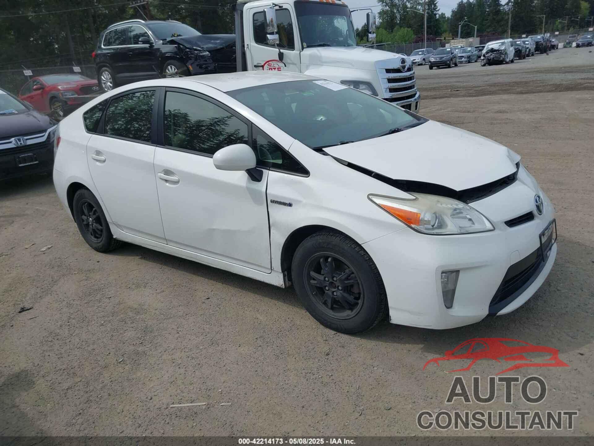 TOYOTA PRIUS 2015 - JTDKN3DU0F1946868