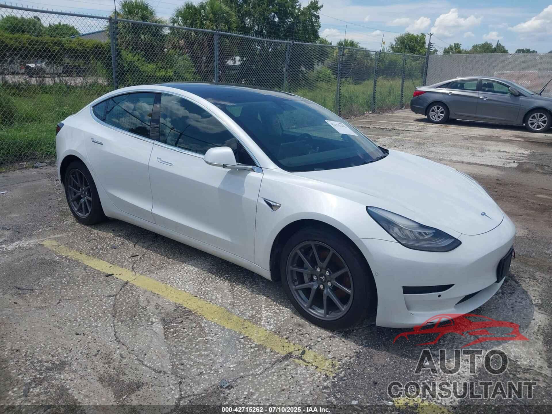 TESLA MODEL 3 2019 - 5YJ3E1EB0KF469785