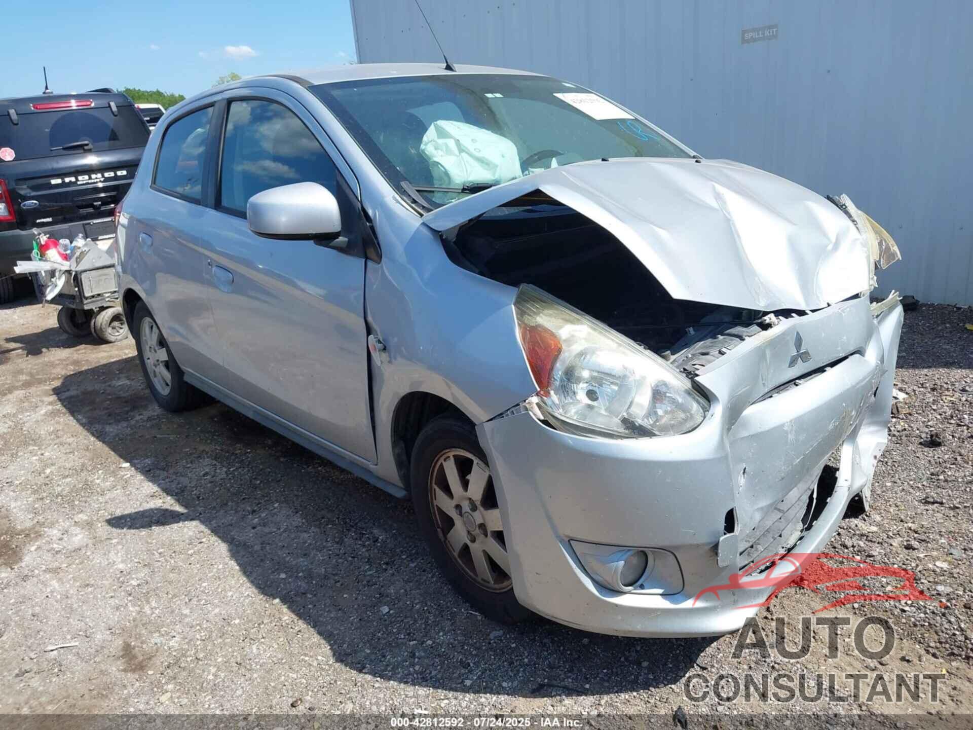 MITSUBISHI MIRAGE 2014 - ML32A4HJ6EH007573