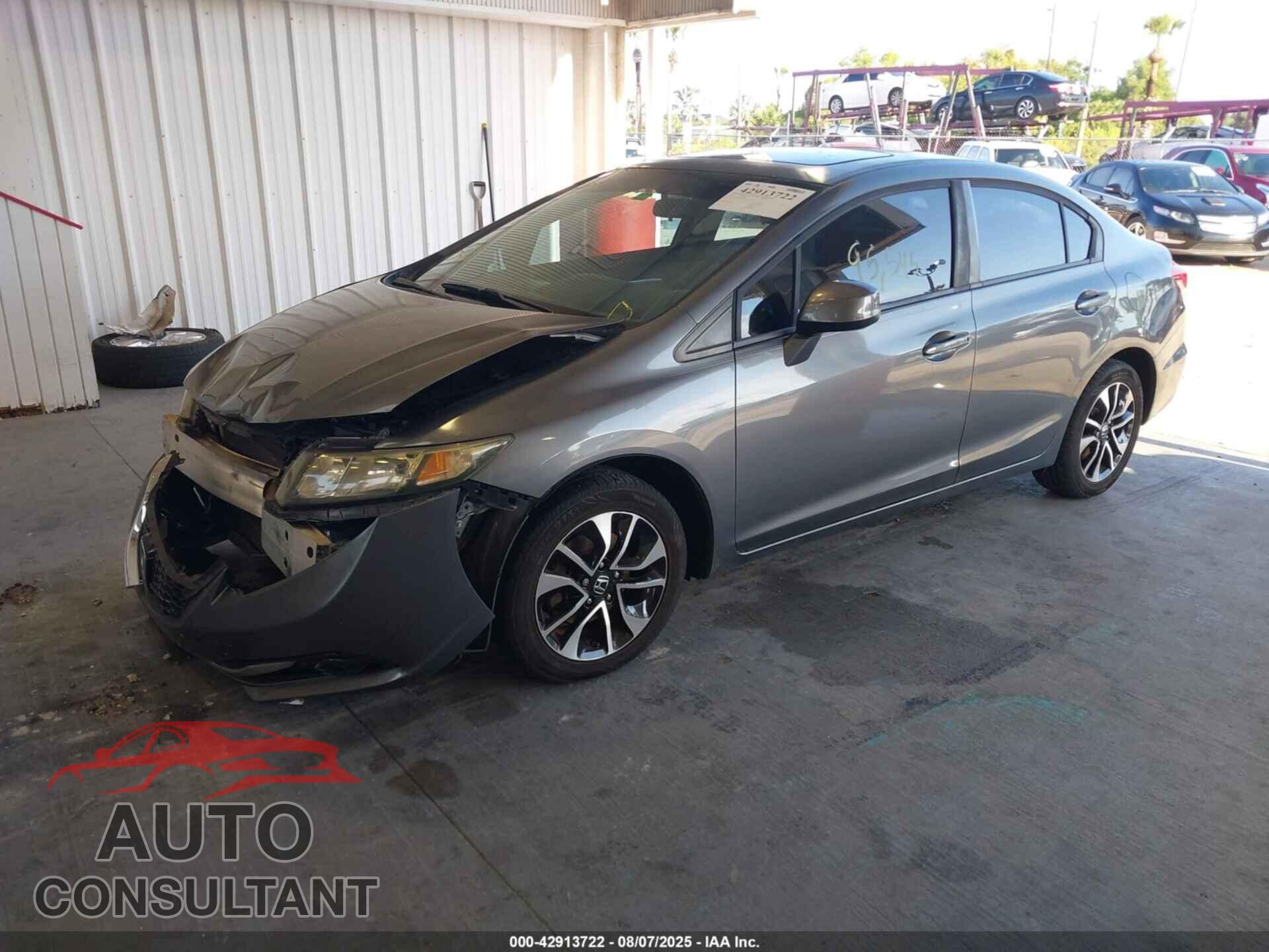 HONDA CIVIC 2013 - 19XFB2F97DE011984
