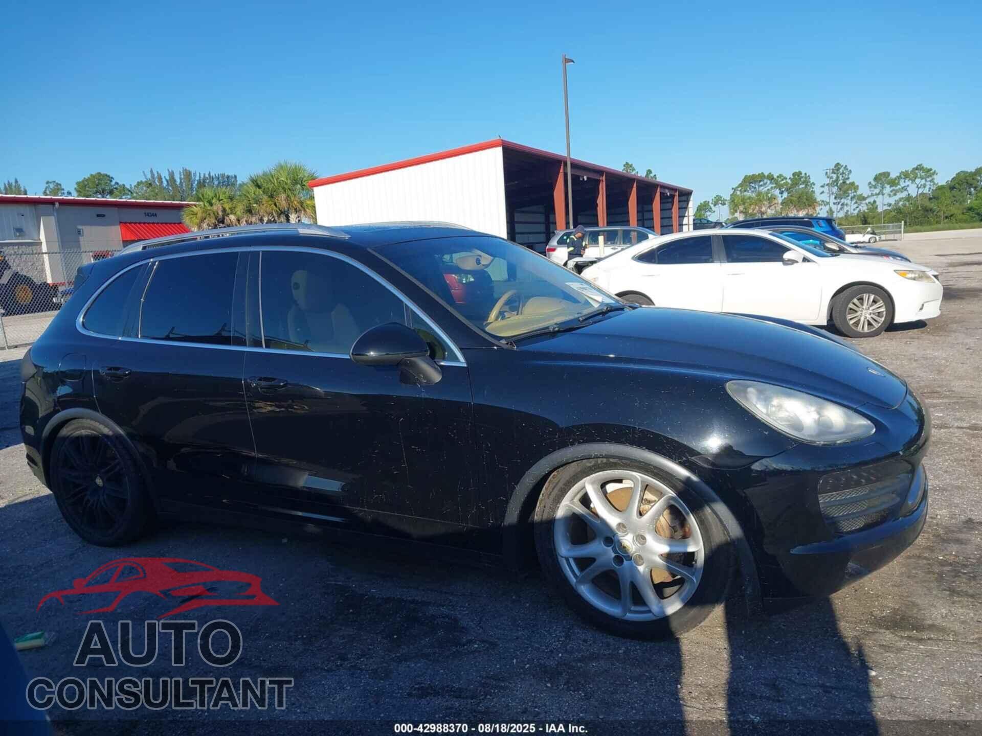 PORSCHE CAYENNE 2011 - WP1AB2A28BLA54494