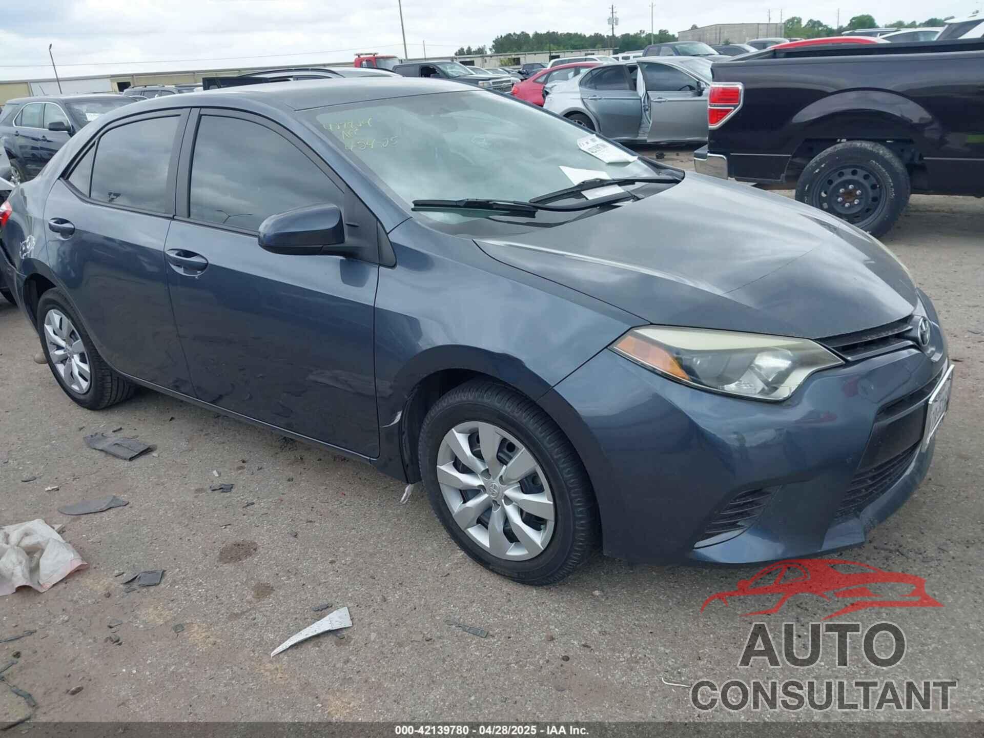 TOYOTA COROLLA 2016 - 5YFBURHE0GP504677