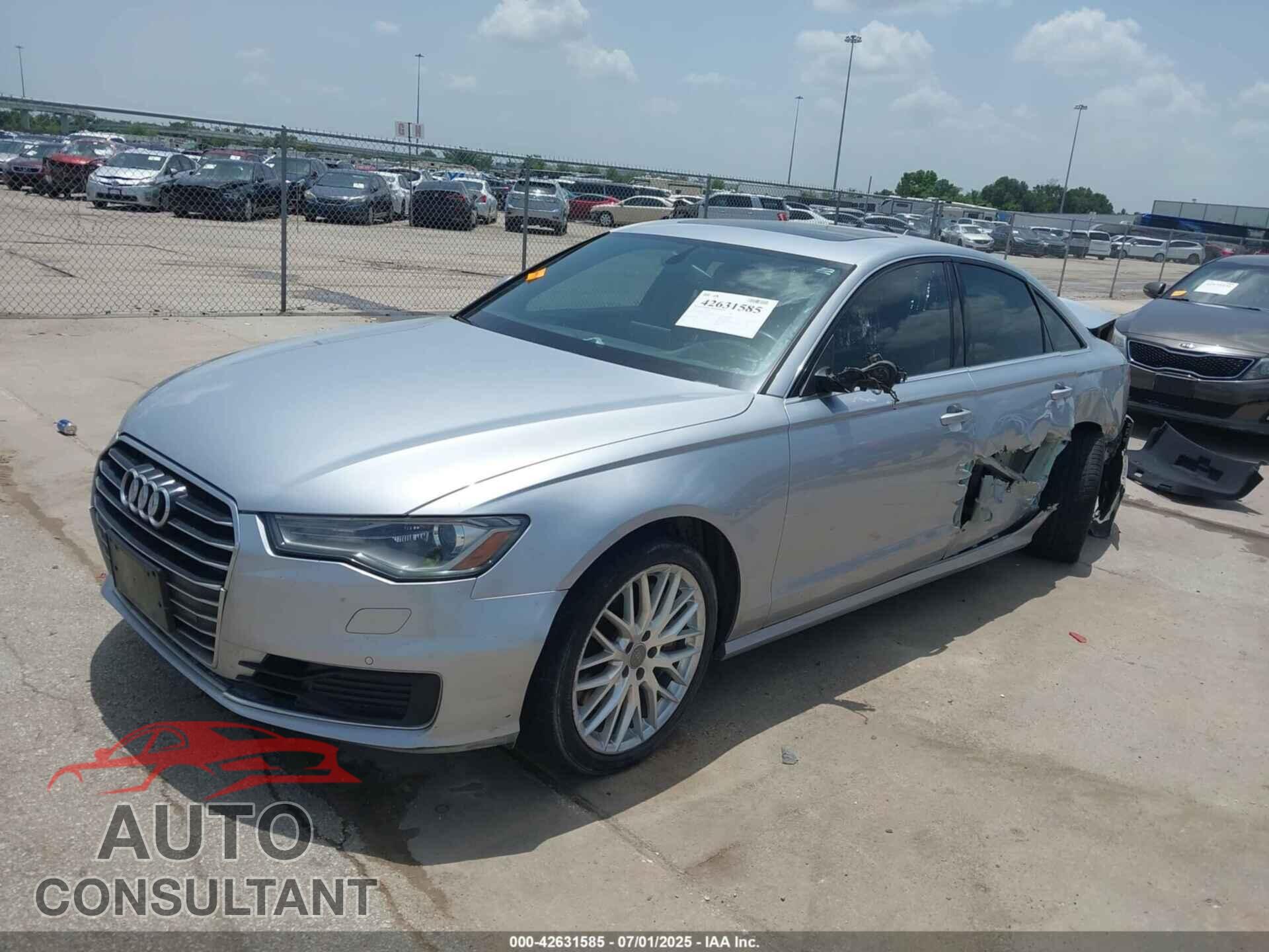 AUDI A6 2016 - WAUCFAFC2GN125532
