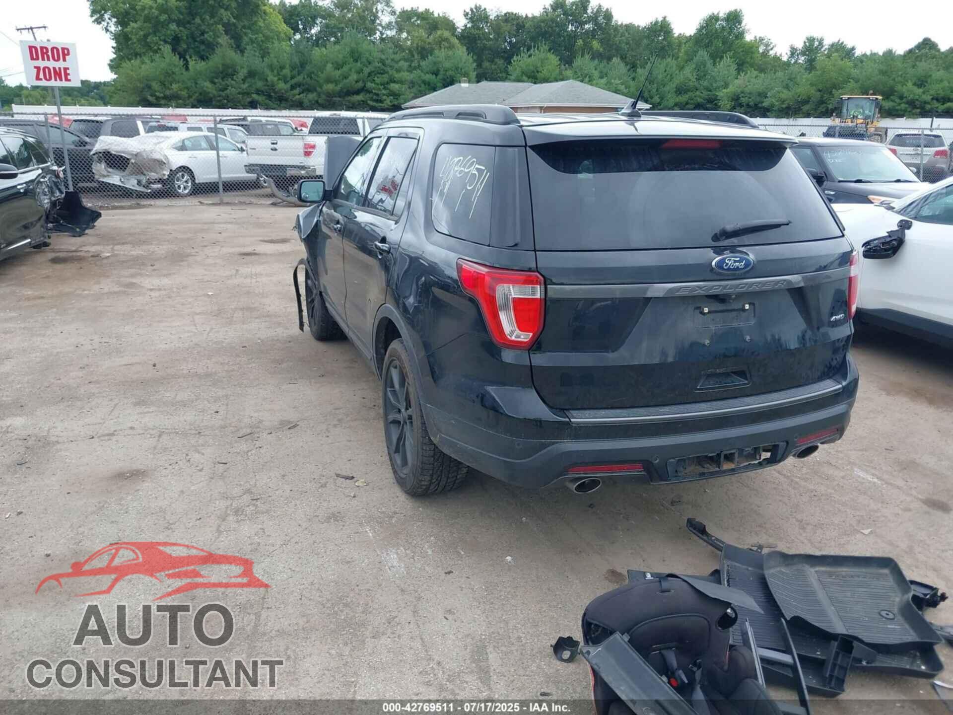 FORD EXPLORER 2018 - 1FM5K8D85JGB49183