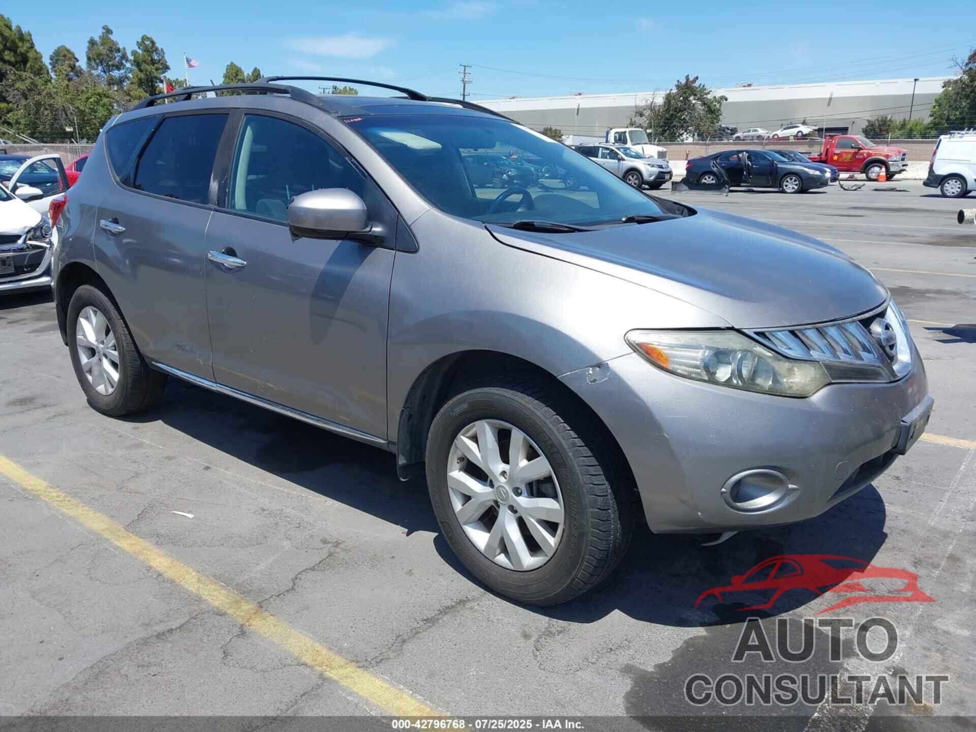 NISSAN MURANO 2011 - JN8AZ1MW4BW174673