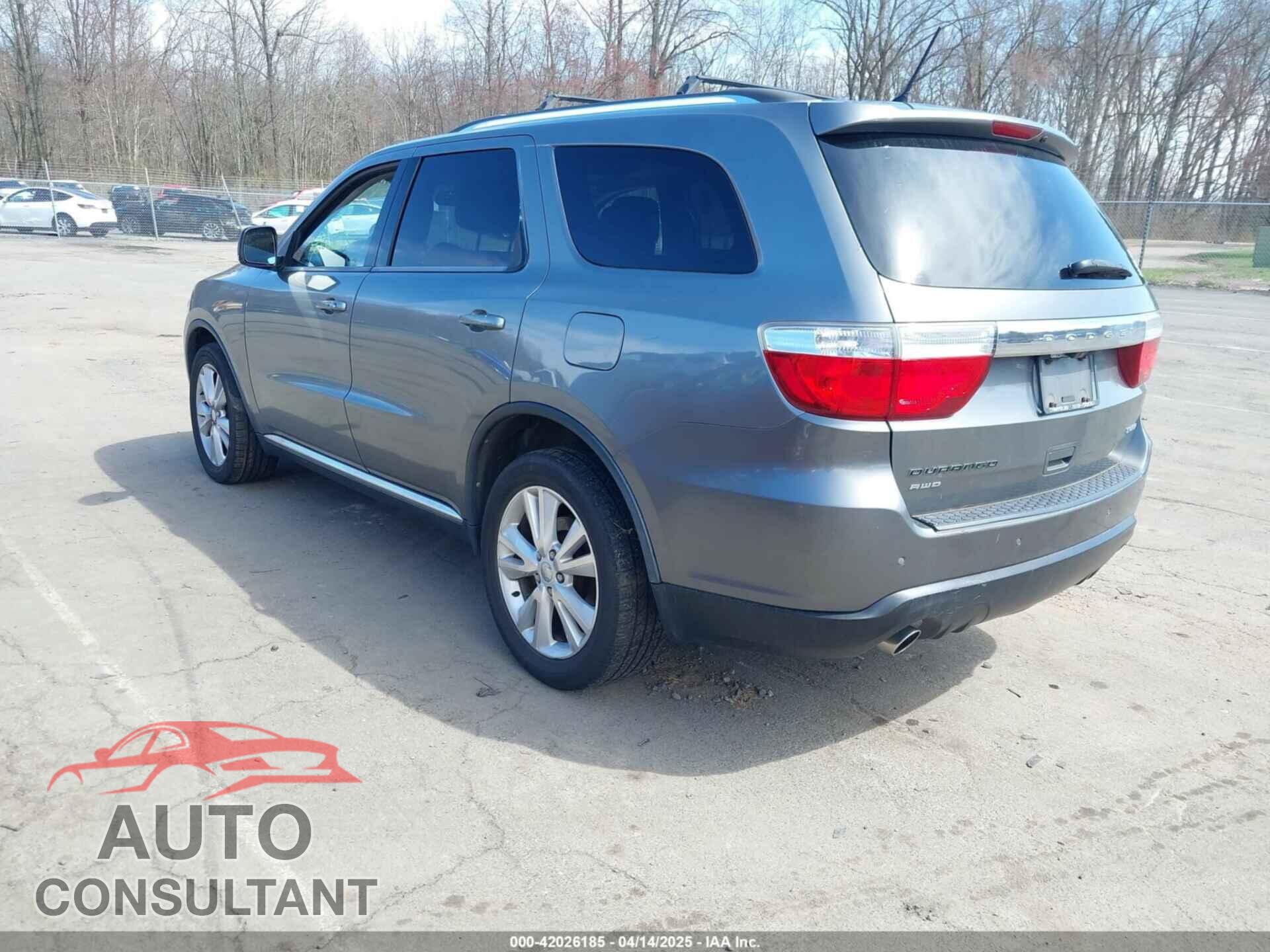 DODGE DURANGO 2012 - 1C4SDJDT8CC309449