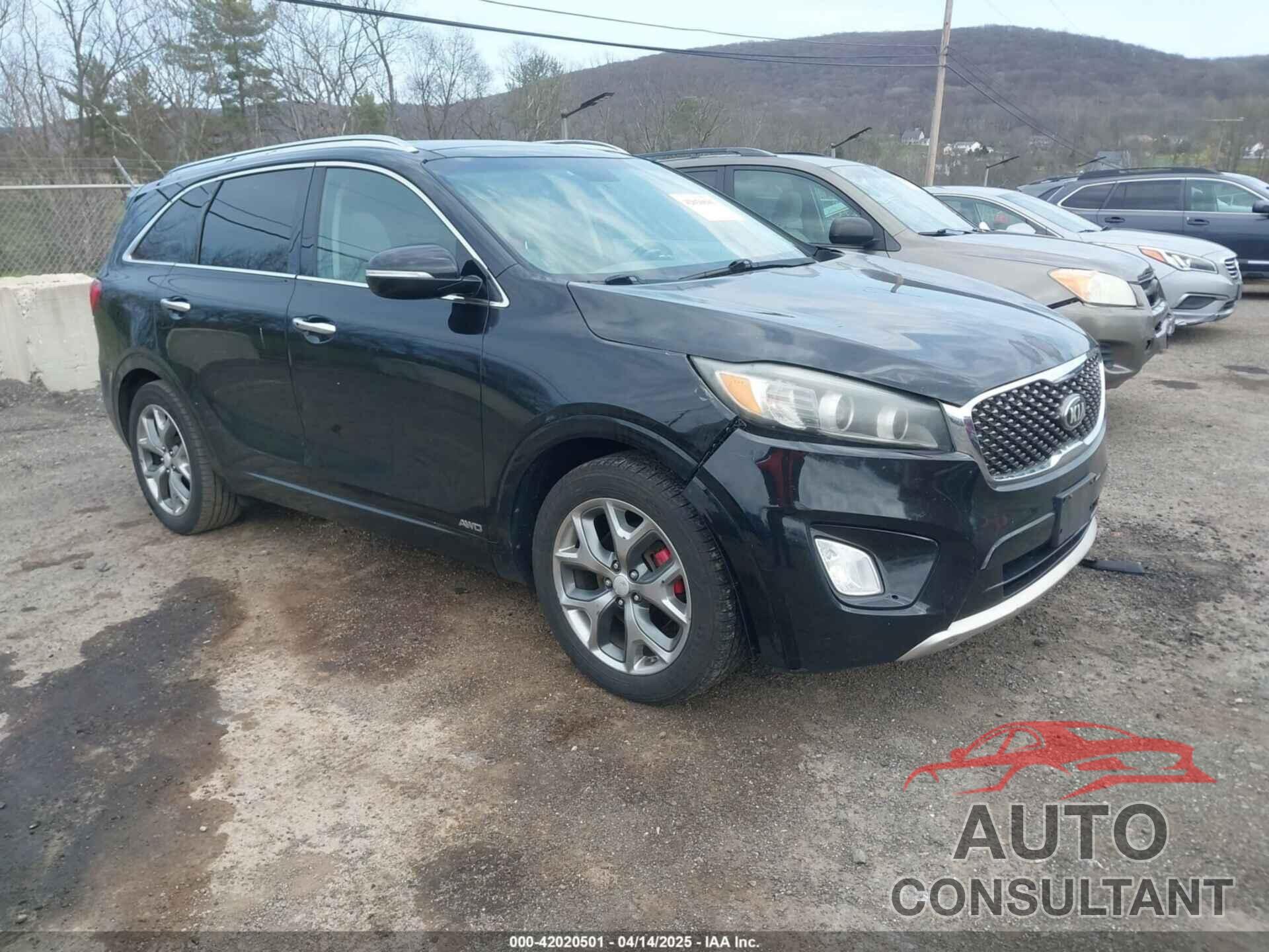 KIA SORENTO 2016 - 5XYPKDA51GG073912