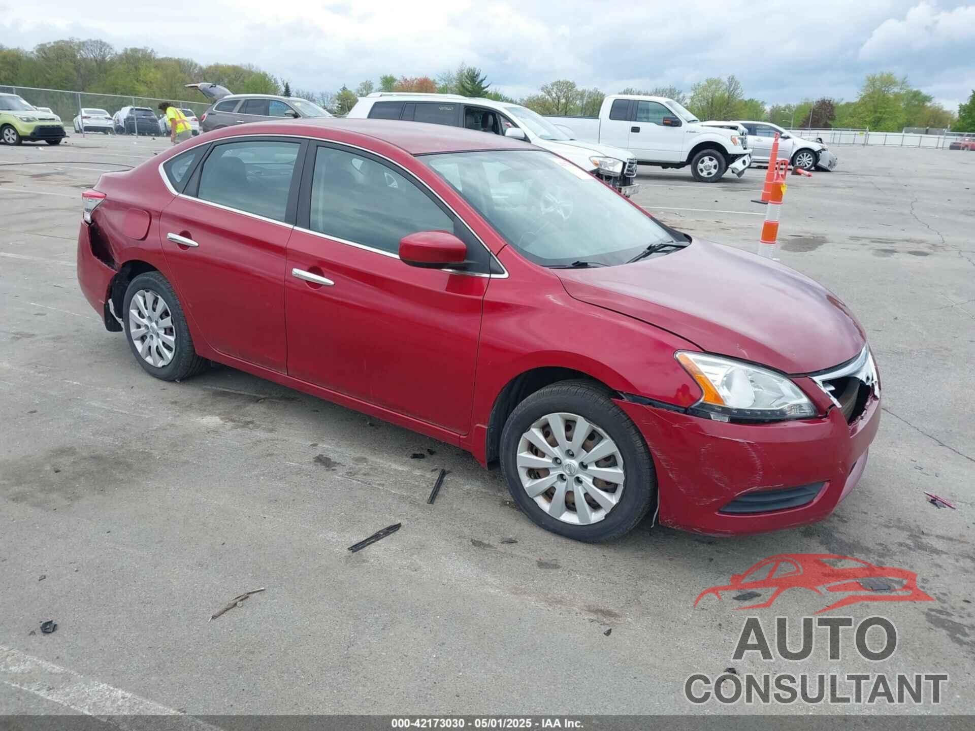 NISSAN SENTRA 2014 - 3N1AB7AP8EY288627