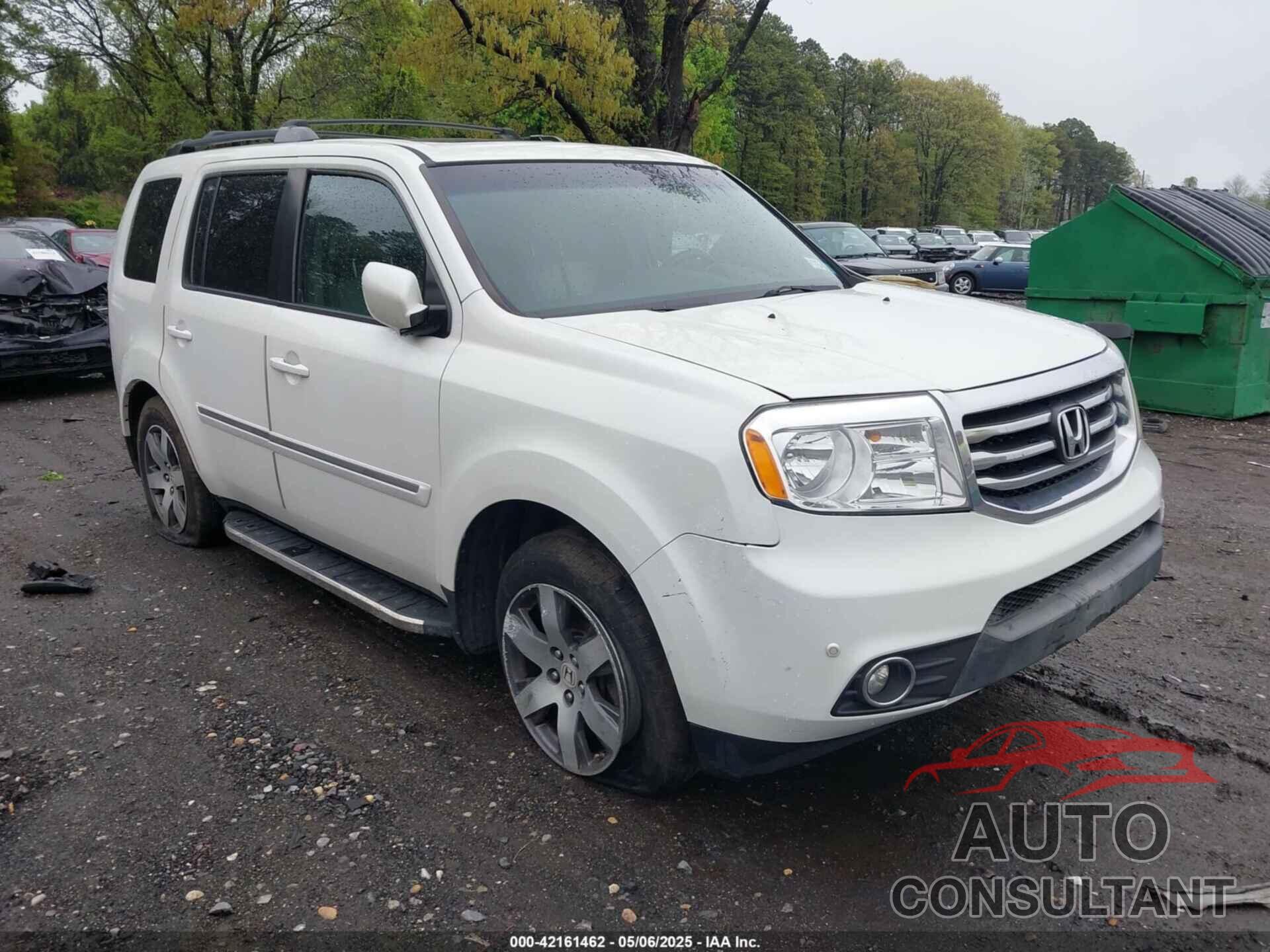 HONDA PILOT 2013 - 5FNYF3H98DB004634