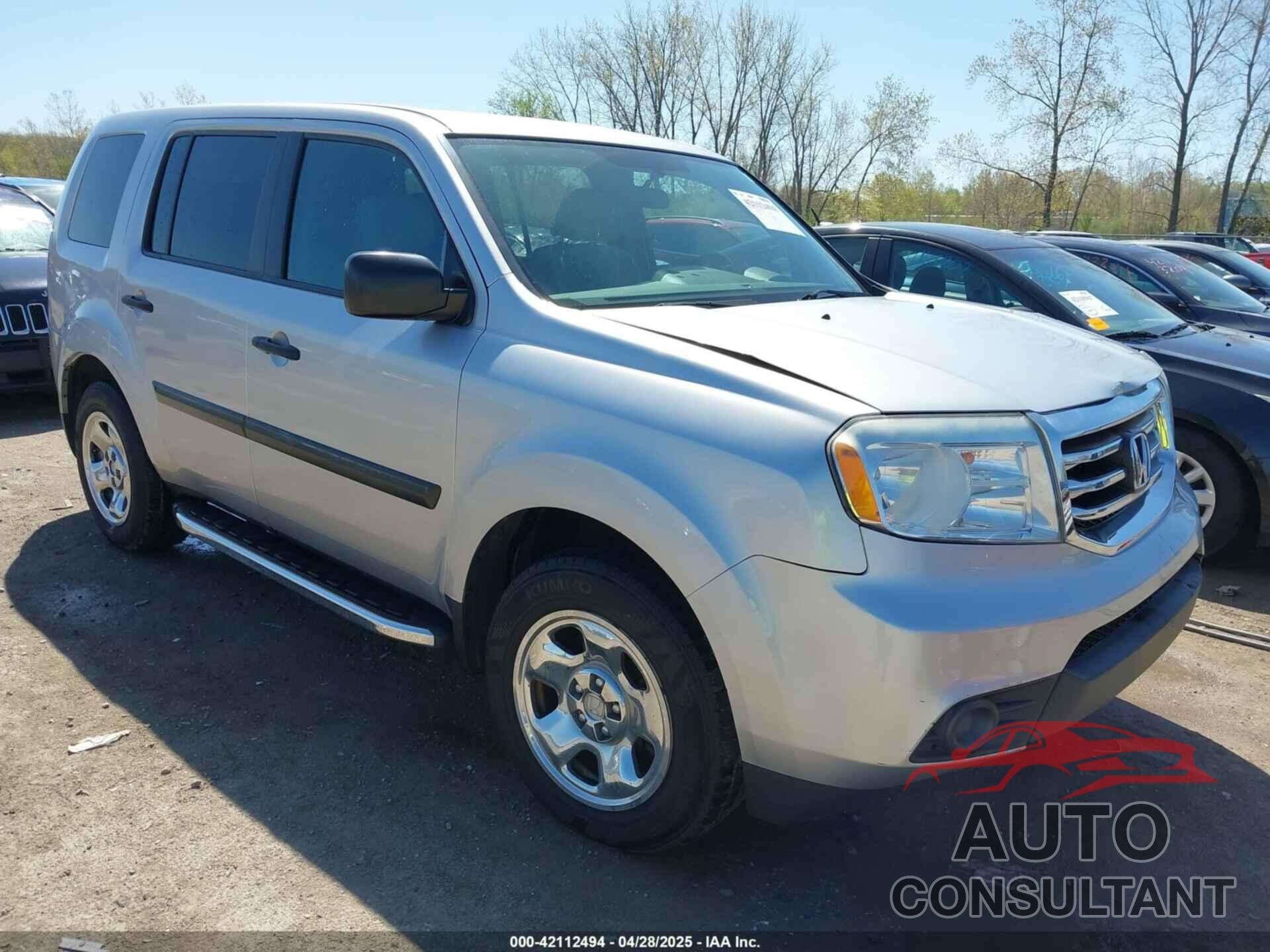 HONDA PILOT 2014 - 5FNYF3H29EB005862