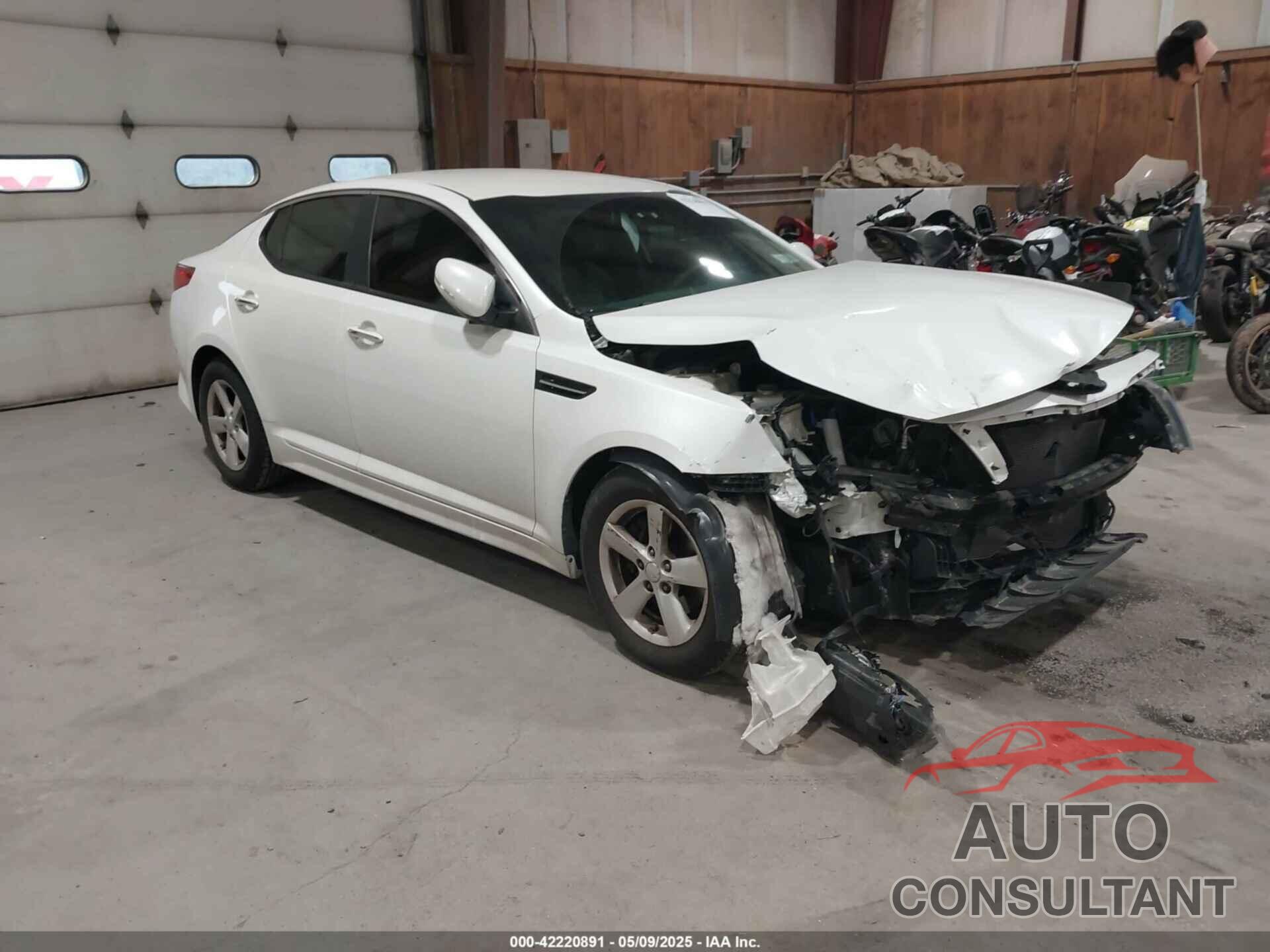 KIA OPTIMA 2014 - KNAGM4A70E5469179
