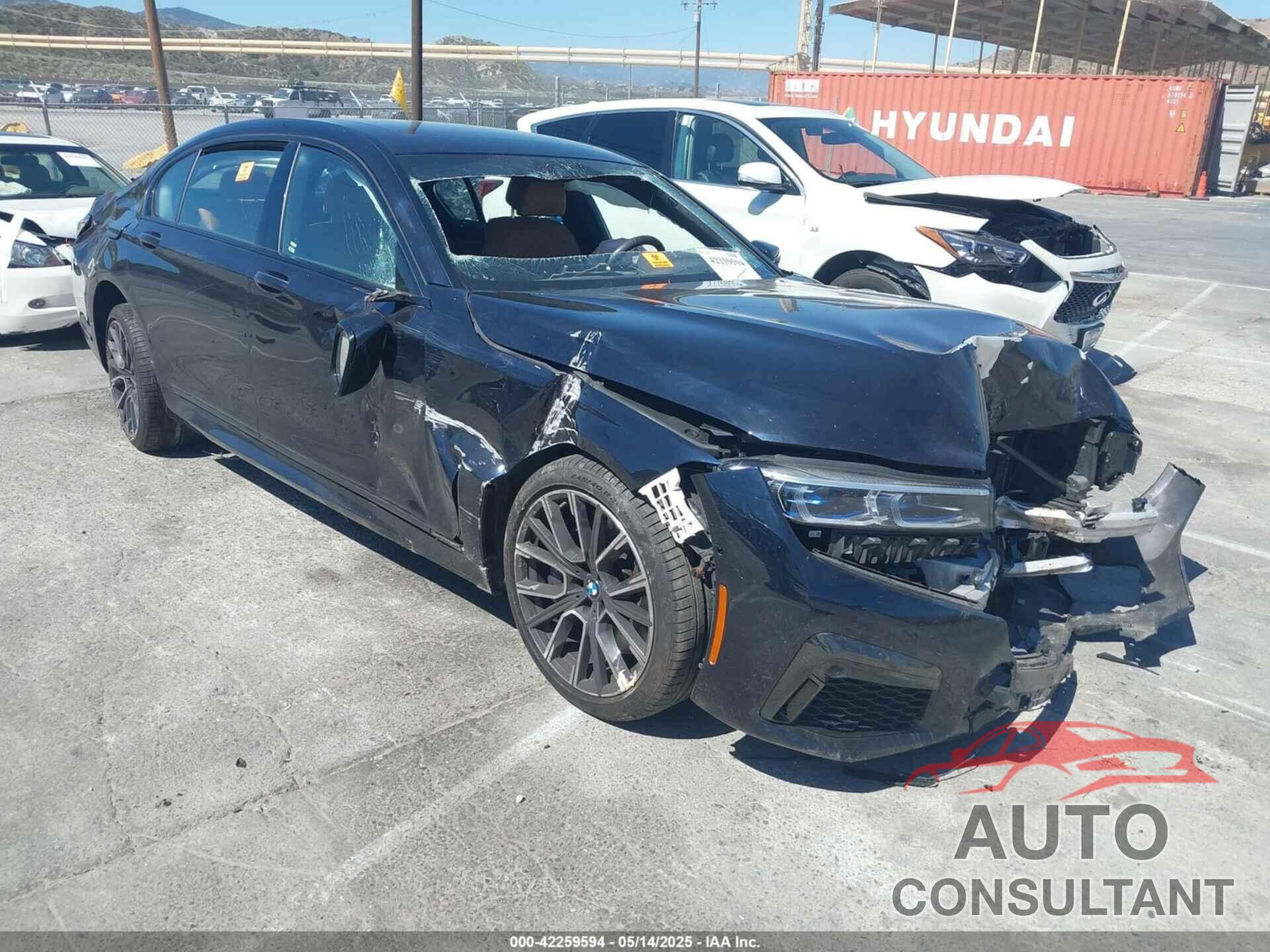 BMW 750I 2020 - WBA7U2C02LGJ59766