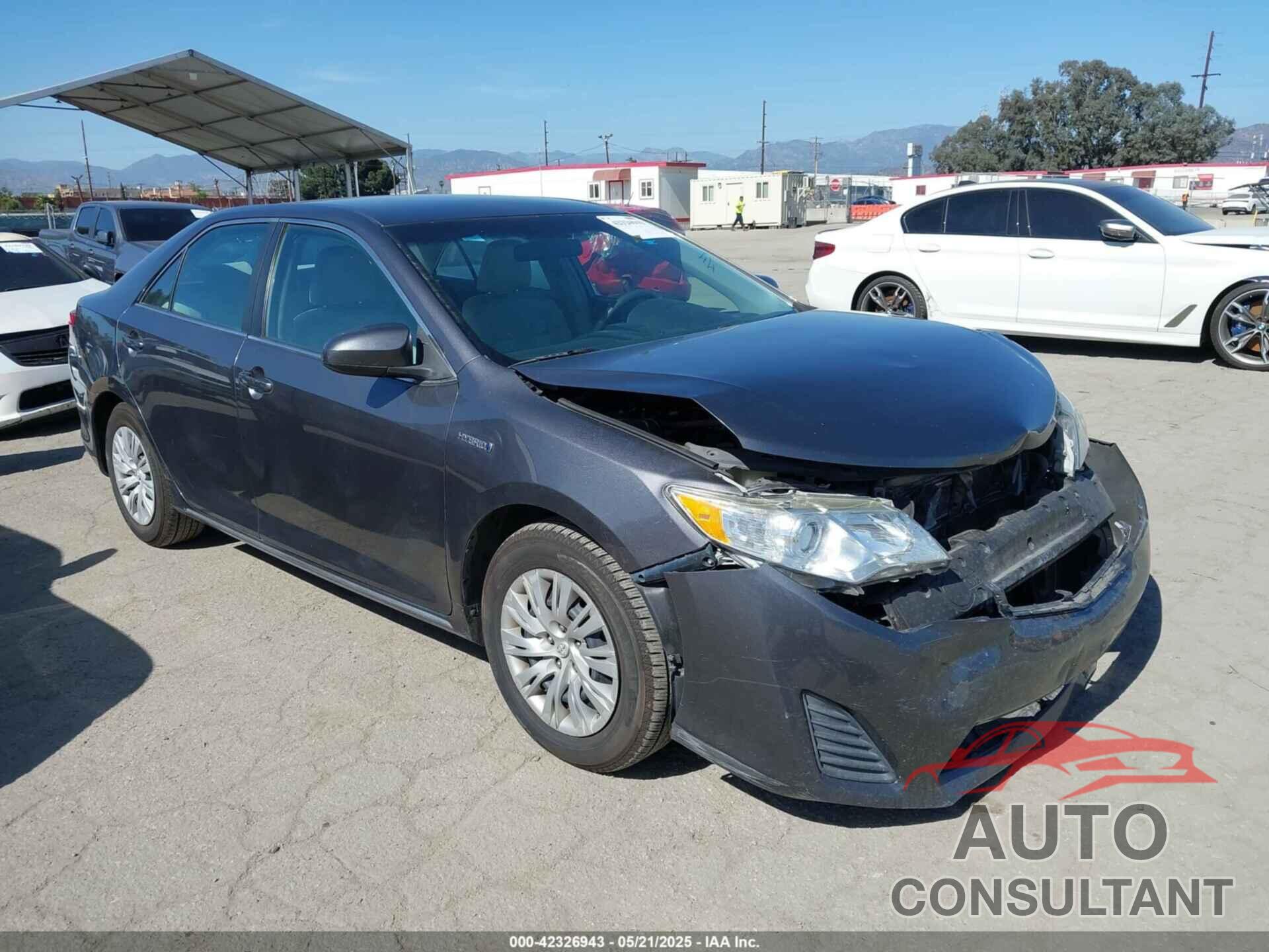 TOYOTA CAMRY HYBRID 2014 - 4T1BD1FK0EU116578