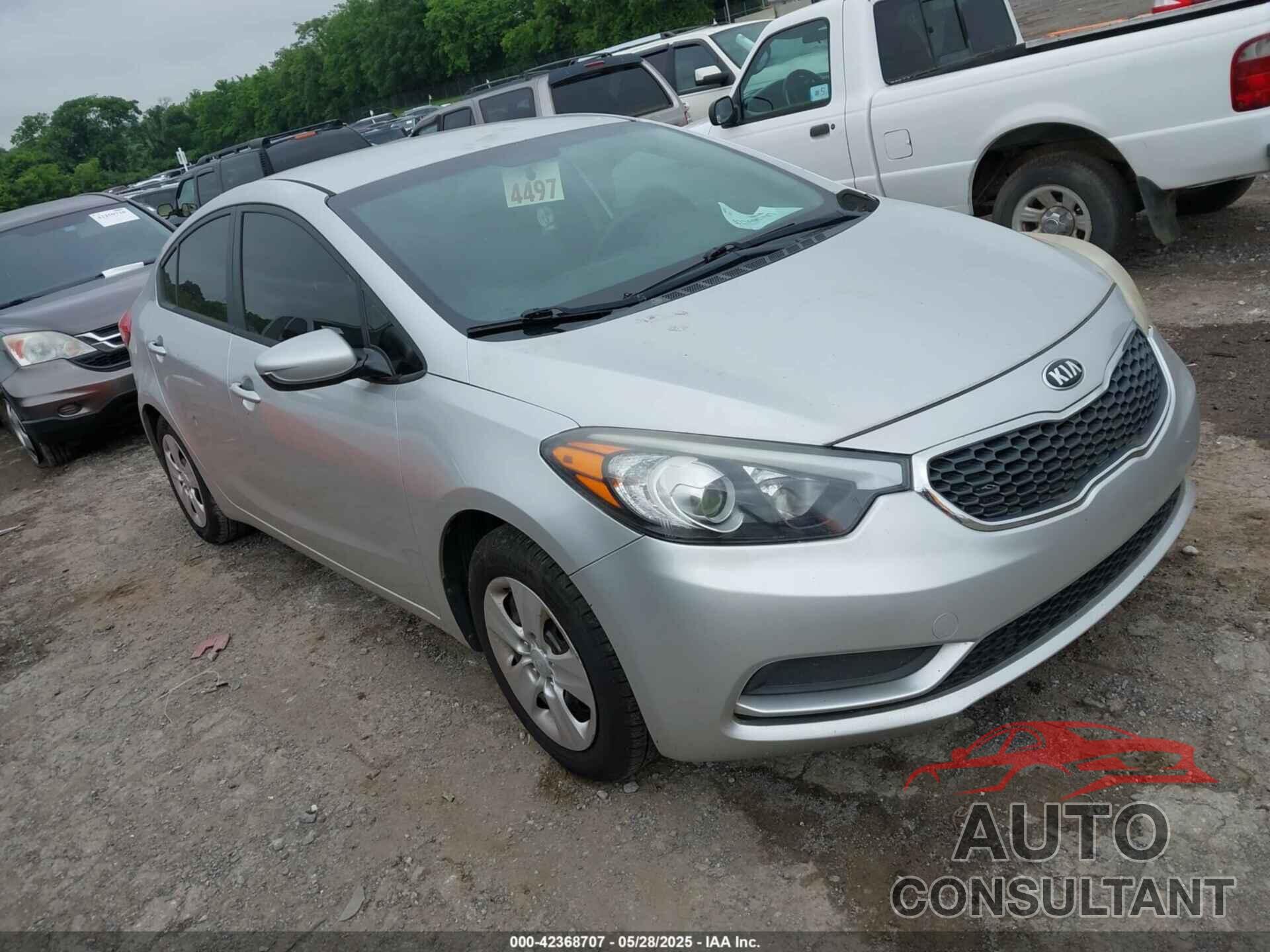 KIA FORTE 2015 - KNAFK4A62F5298140