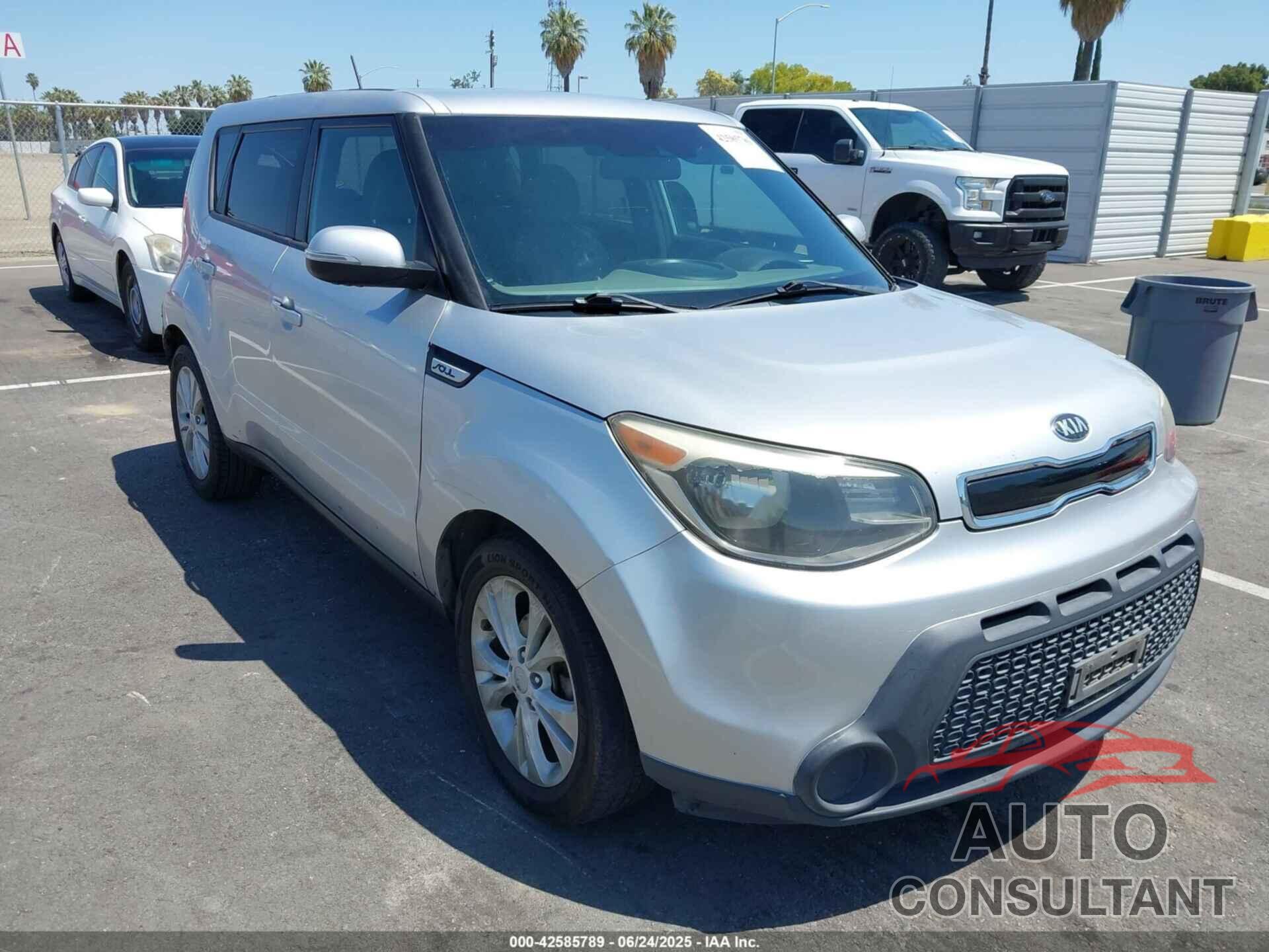 KIA SOUL 2014 - KNDJP3A57E7724729