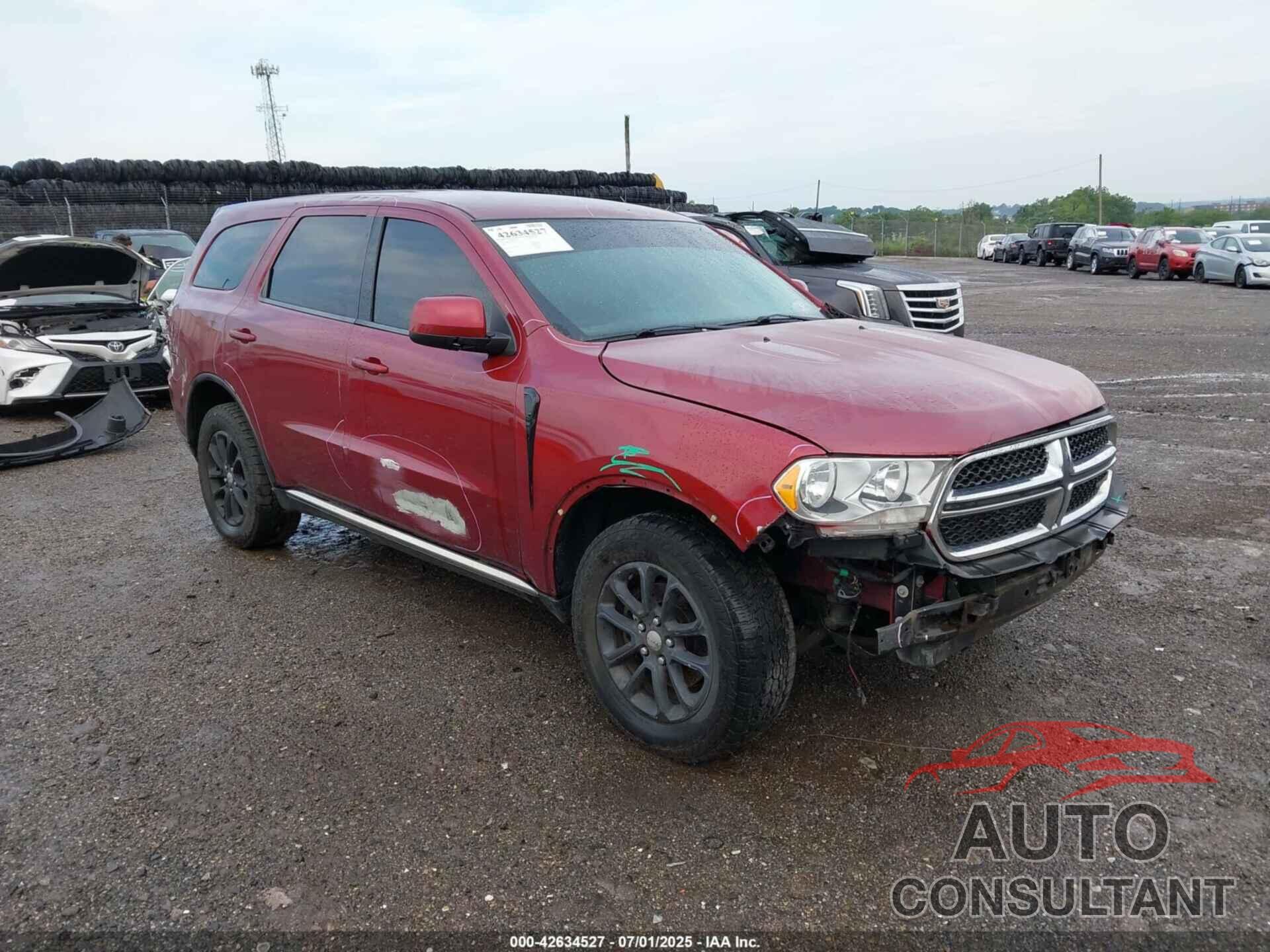 DODGE DURANGO 2013 - 1C4RDJAGXDC578513