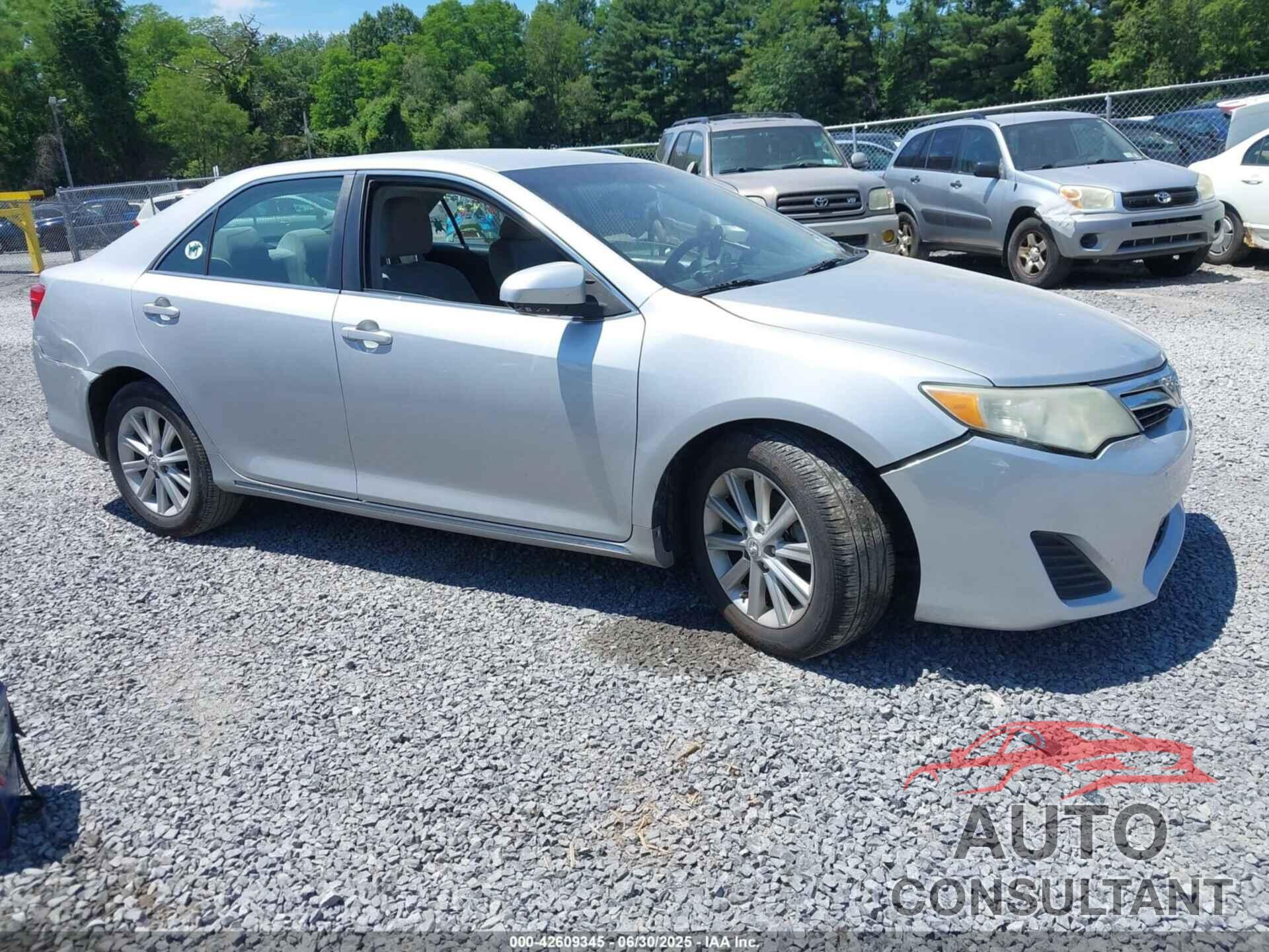 TOYOTA CAMRY 2012 - 4T1BF1FK1CU034317