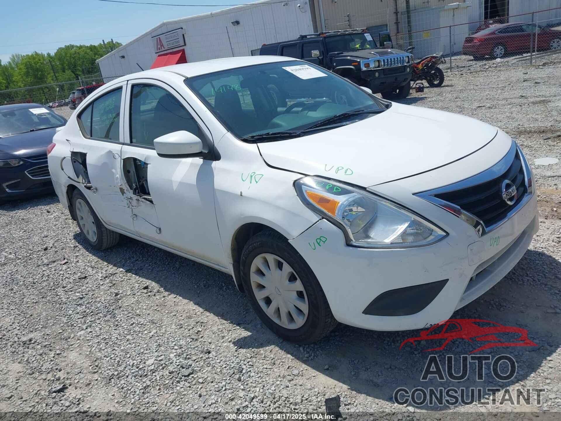 NISSAN VERSA 2017 - 3N1CN7APXHL875378