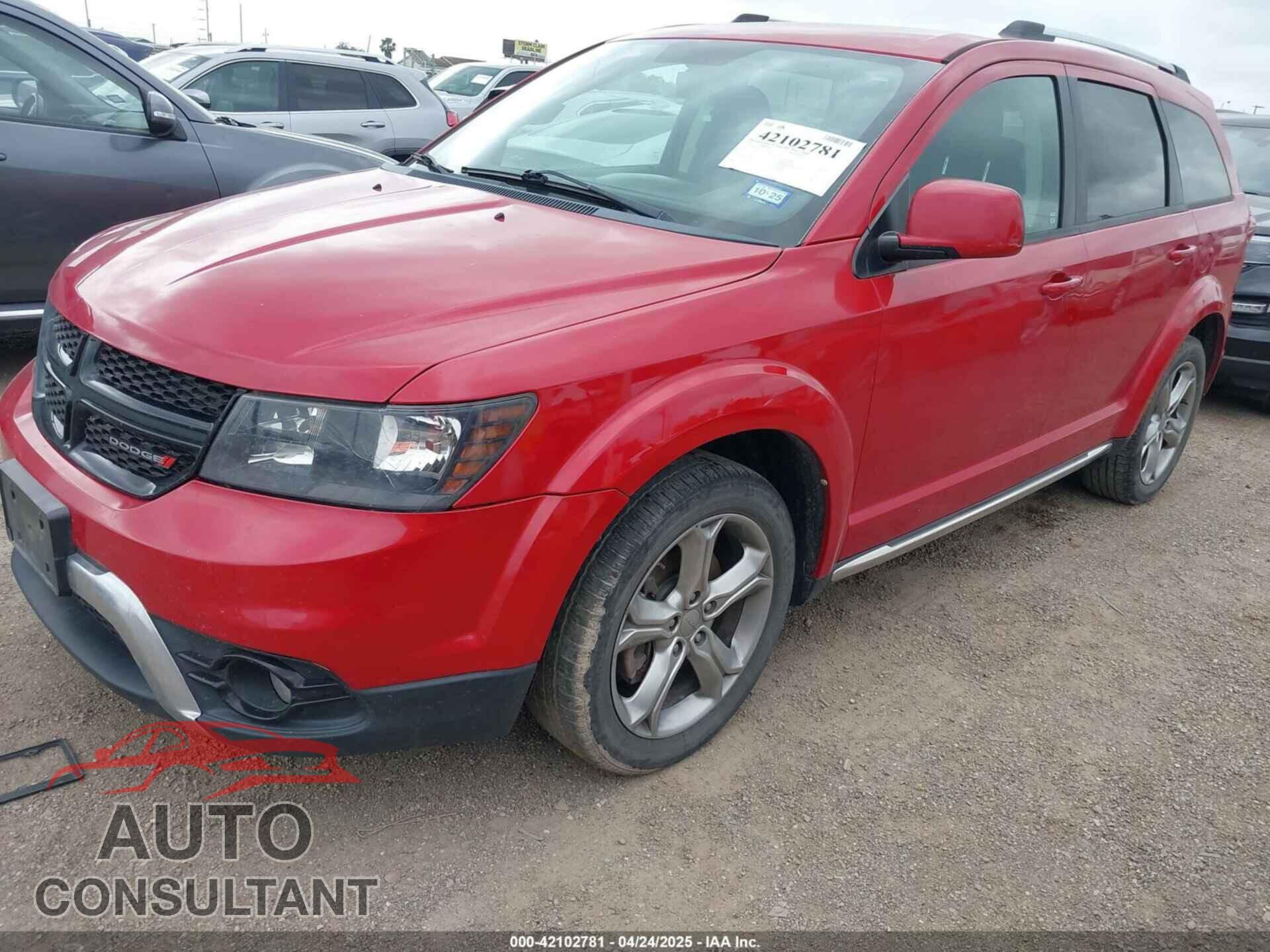 DODGE JOURNEY 2017 - 3C4PDCGG7HT507239