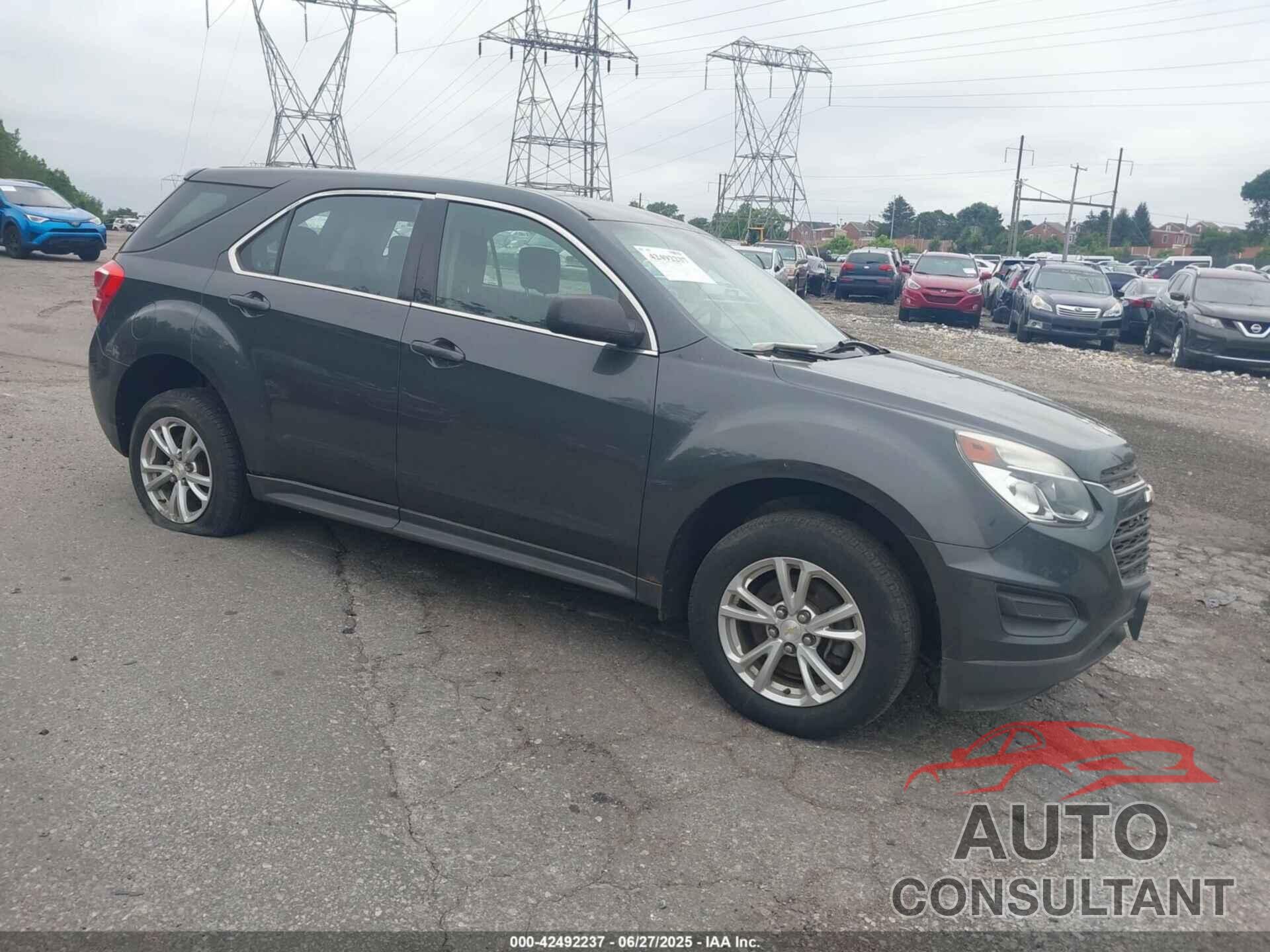 CHEVROLET EQUINOX 2017 - 2GNFLEEK1H6263973
