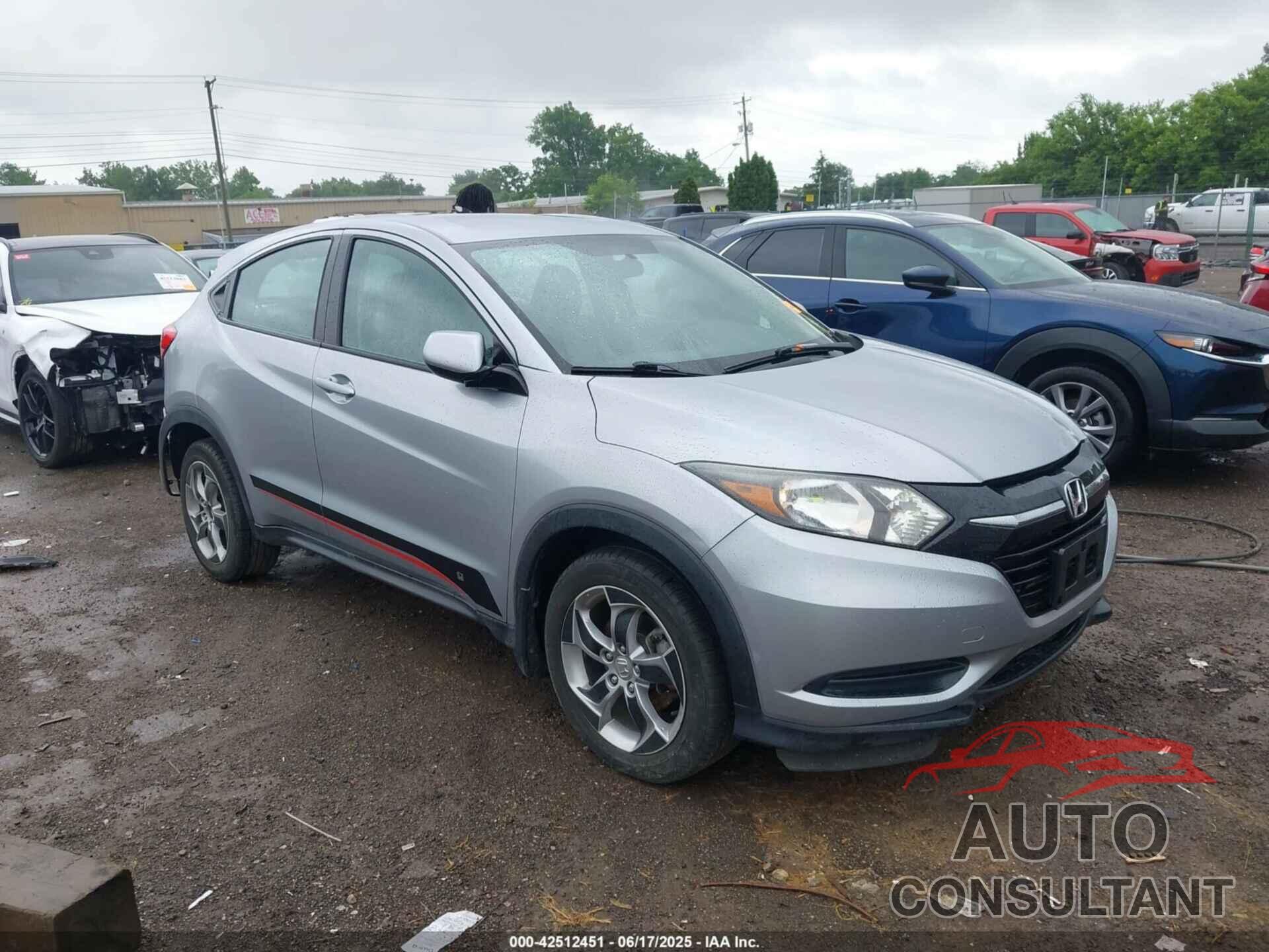 HONDA HR-V 2018 - 3CZRU5H38JM708674