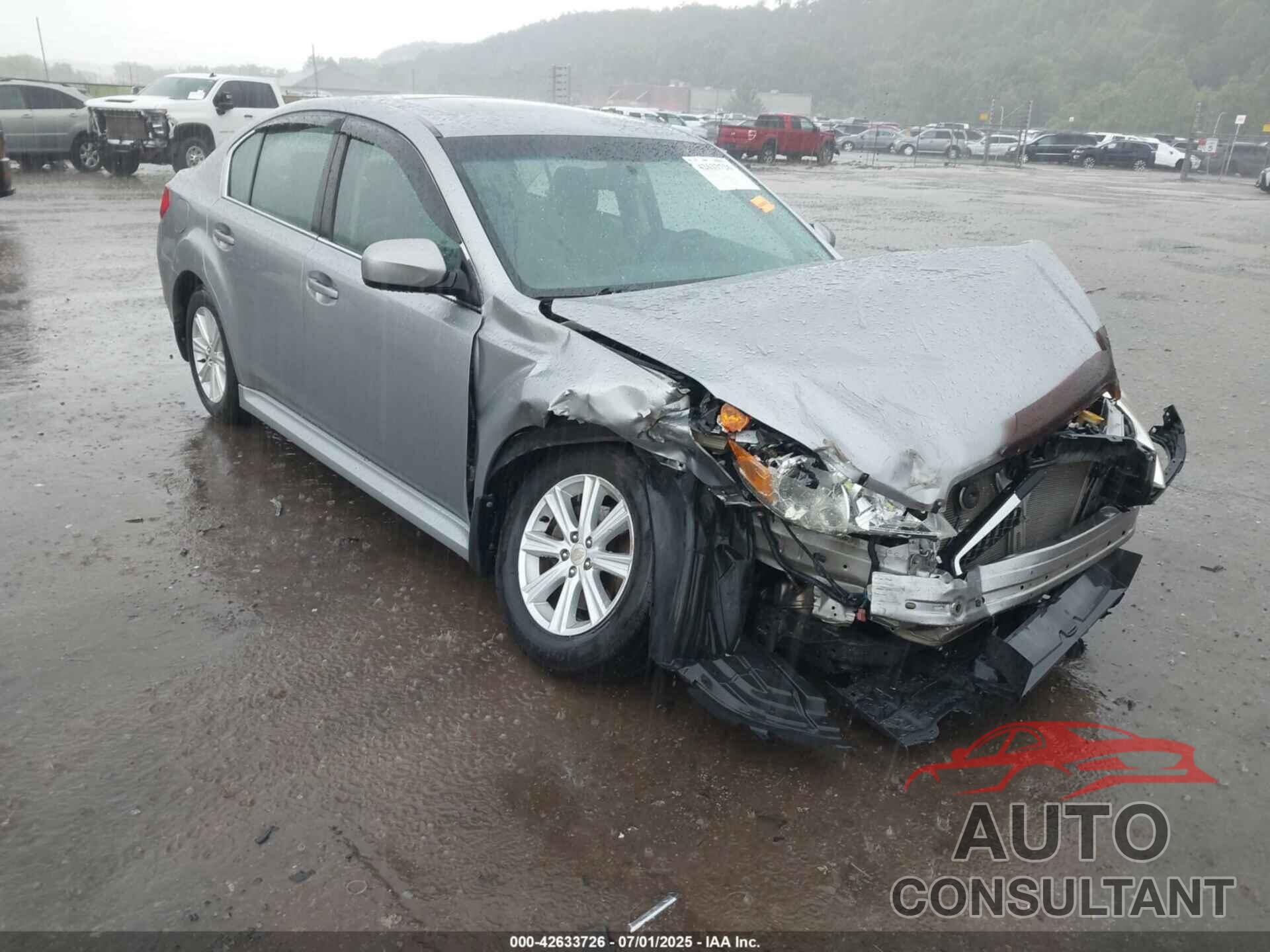SUBARU LEGACY 2011 - 4S3BMBG64B3244335