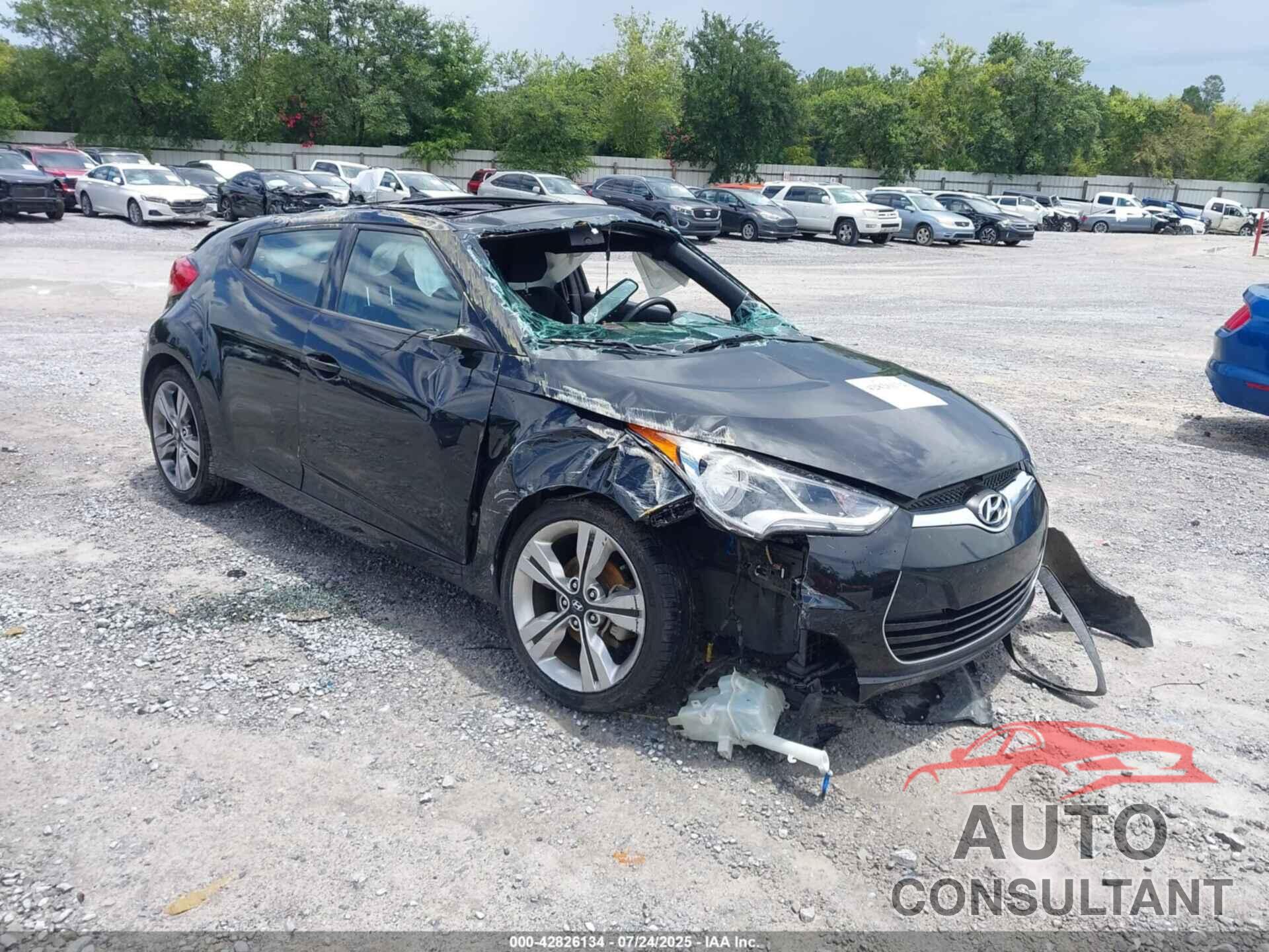 HYUNDAI VELOSTER 2017 - KMHTC6AD0HU324333