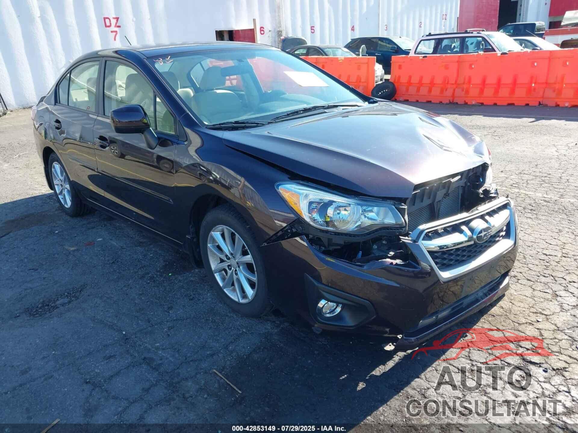 SUBARU IMPREZA 2013 - JF1GJAB6XDH029084