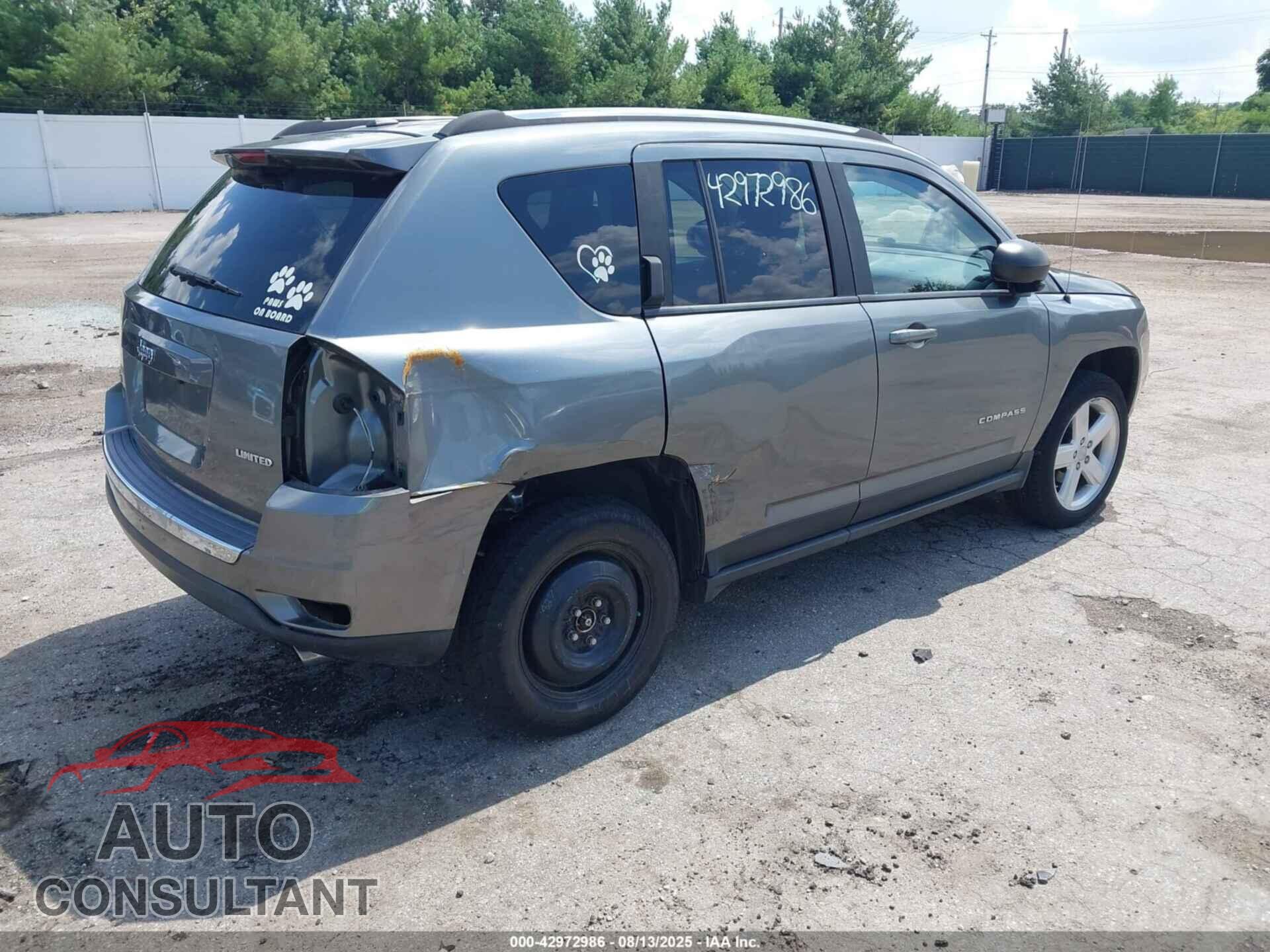 JEEP COMPASS 2012 - 1C4NJDCB5CD603823