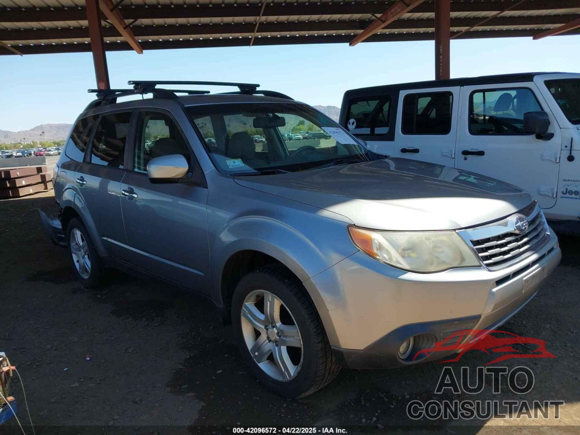 SUBARU FORESTER 2010 - JF2SH6DC9AH726744