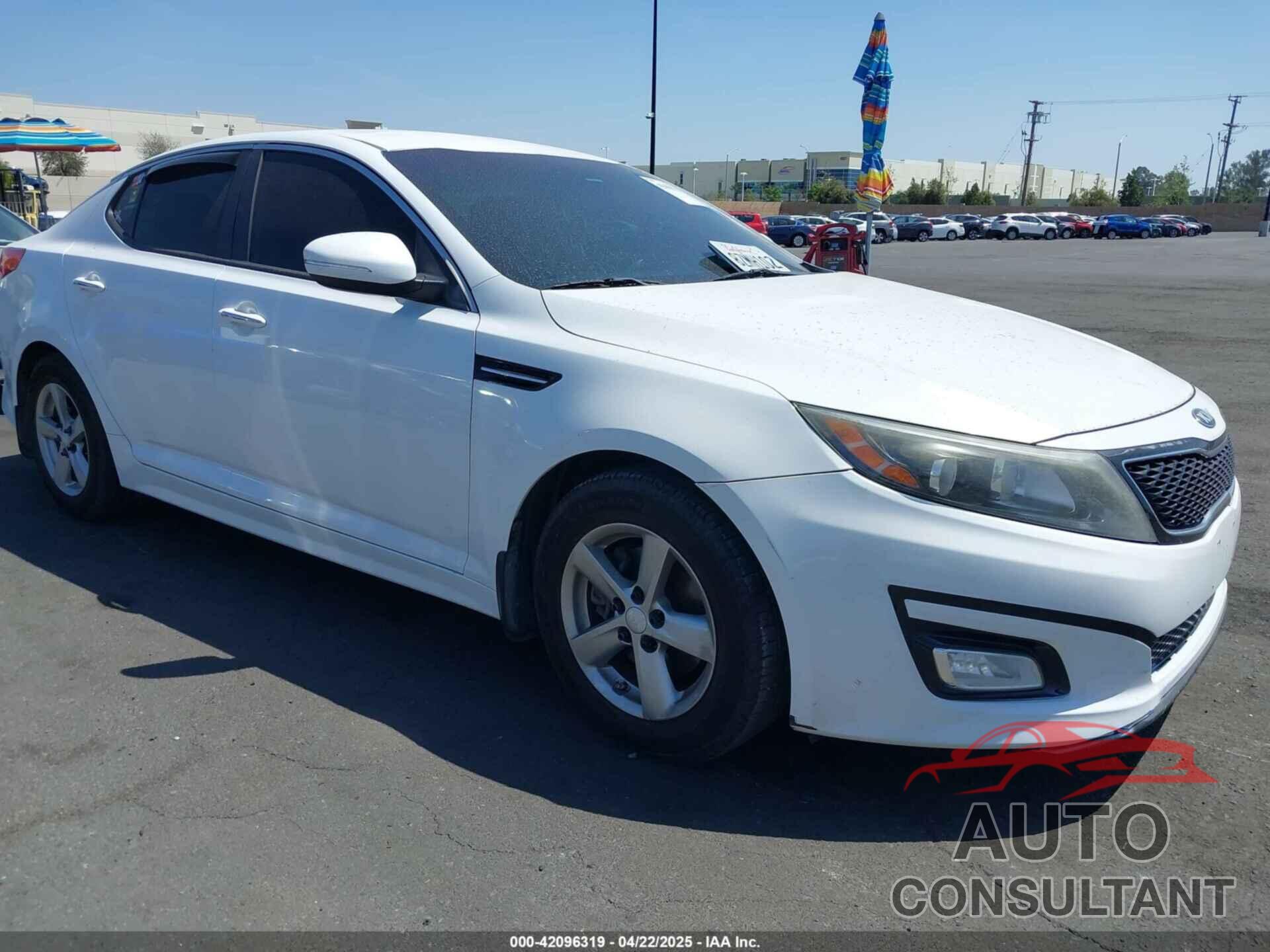 KIA OPTIMA 2014 - 5XXGM4A76EG281457
