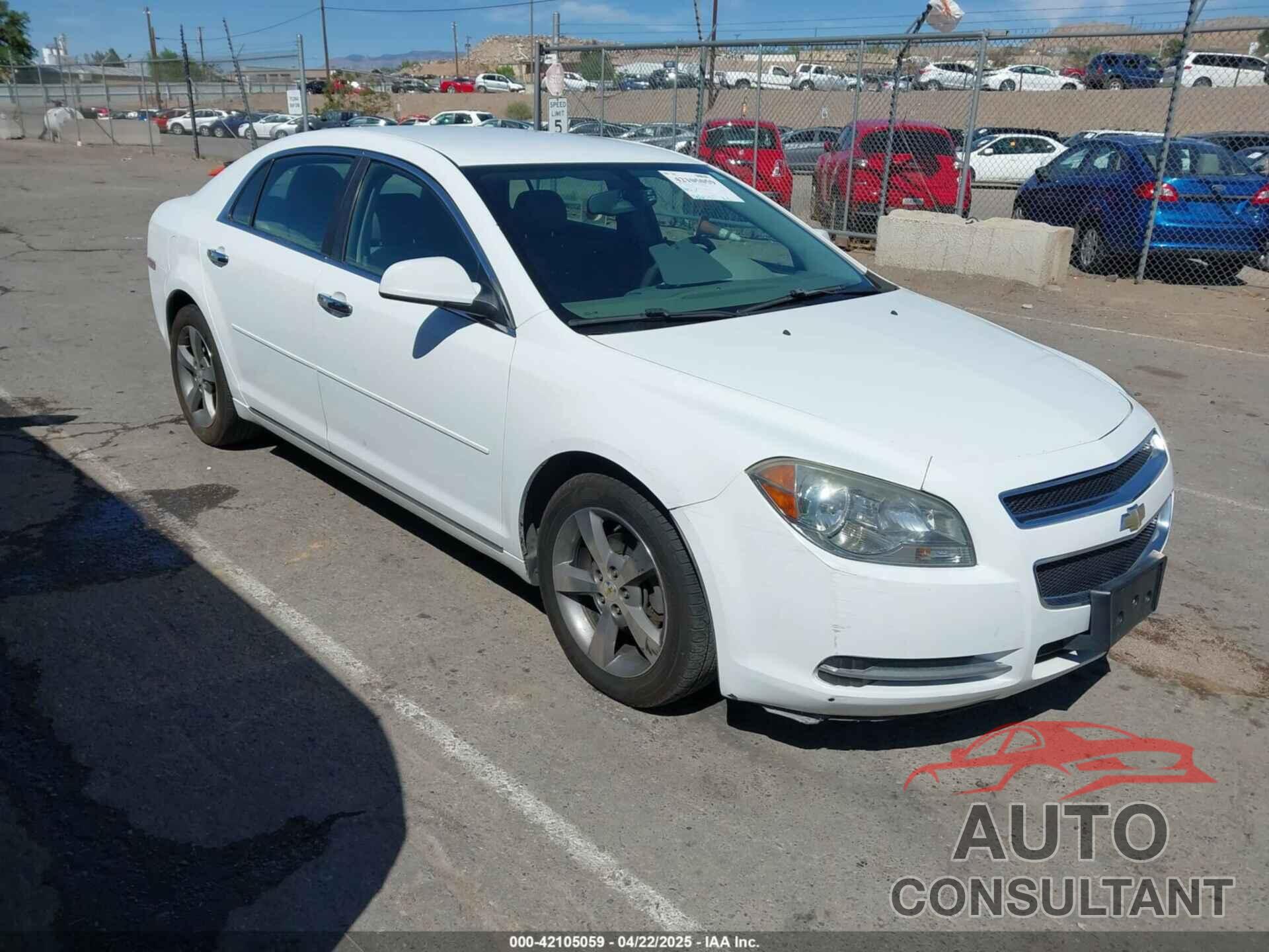 CHEVROLET MALIBU 2012 - 1G1ZC5E08CF109921