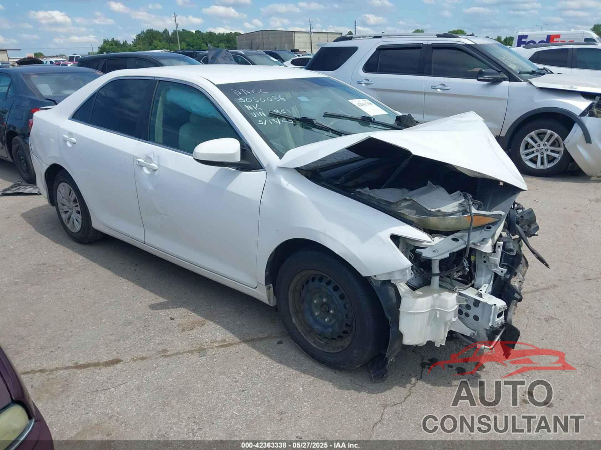 TOYOTA CAMRY 2012 - 4T1BF1FK7CU526821