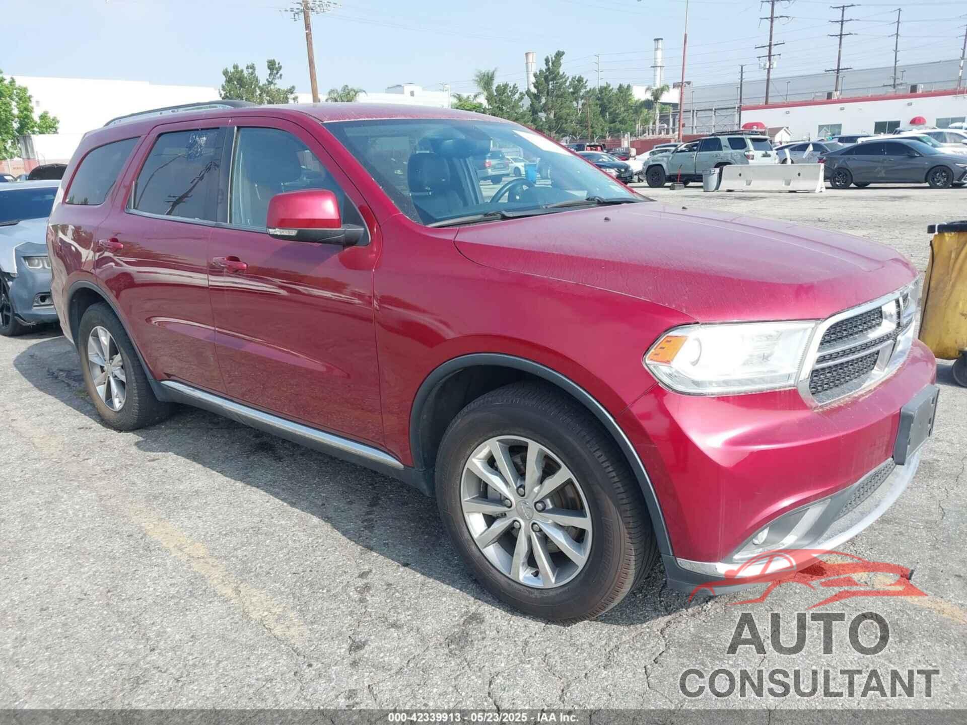 DODGE DURANGO 2015 - 1C4RDHDG9FC100932