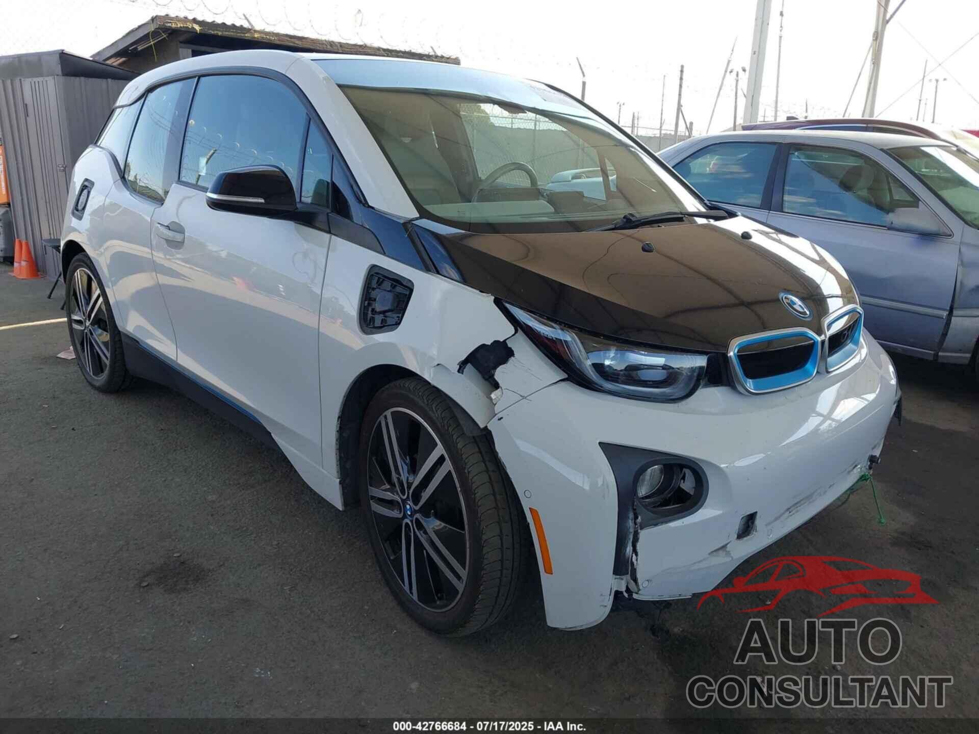 BMW I3 2015 - WBY1Z4C55FV503221