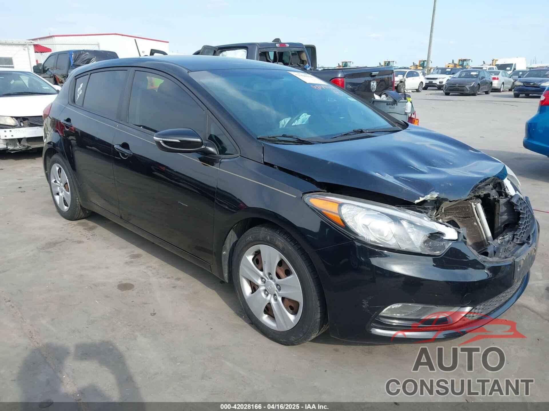 KIA FORTE 2016 - KNAFK5A82G5547903
