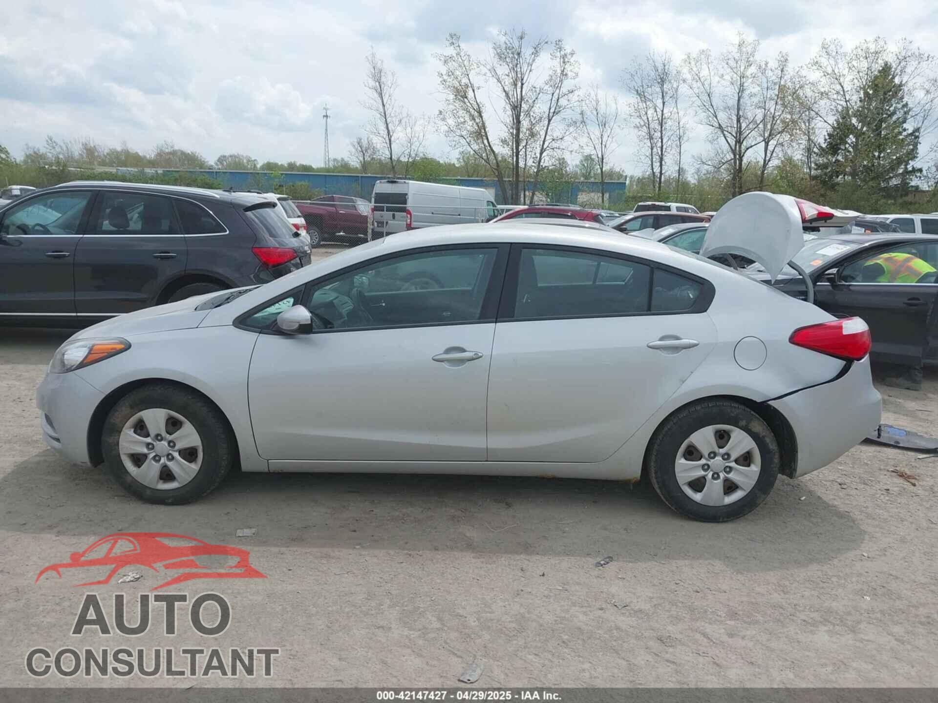 KIA FORTE 2016 - KNAFK4A63G5559048