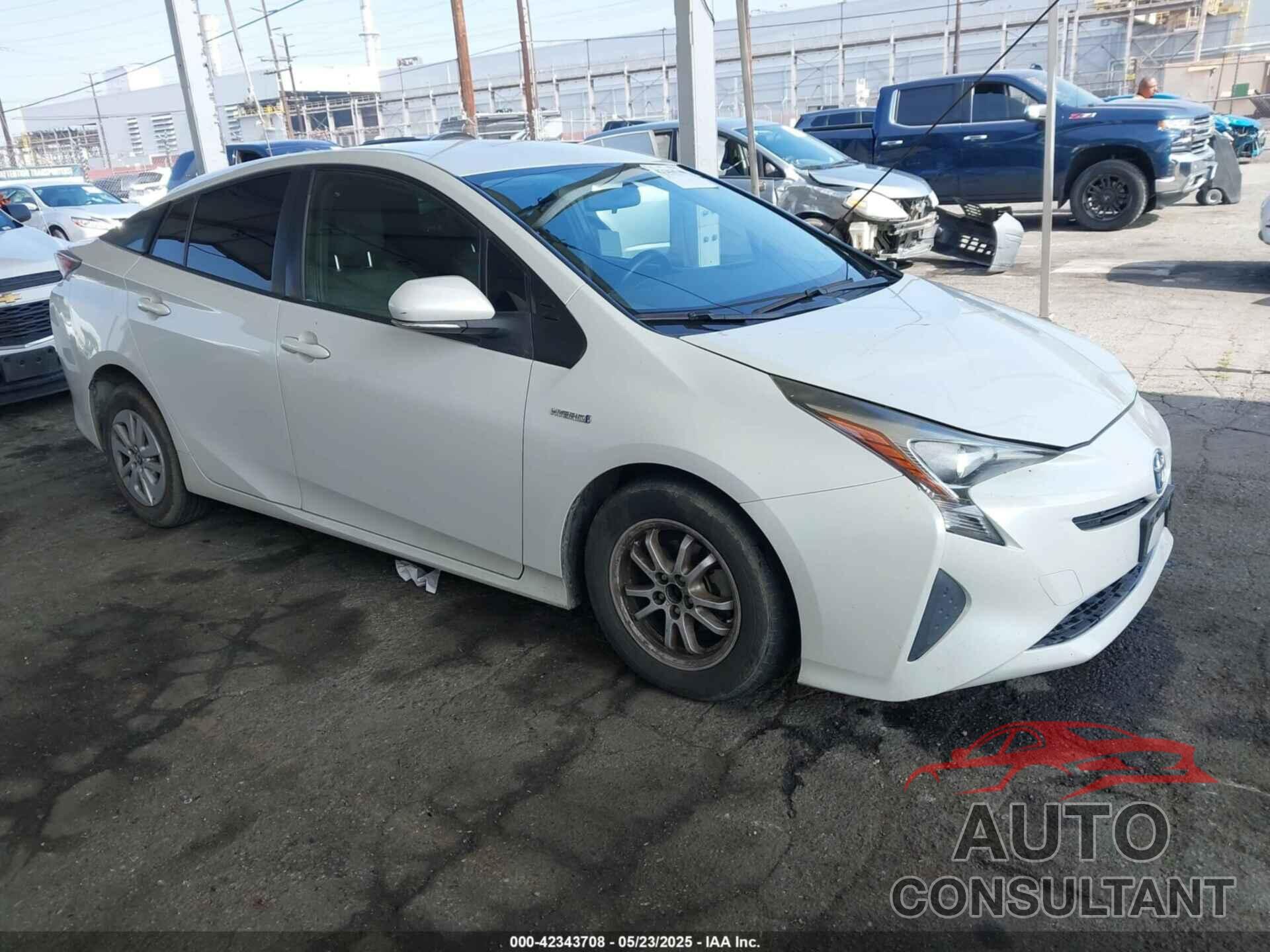 TOYOTA PRIUS 2016 - JTDKBRFUXG3015695