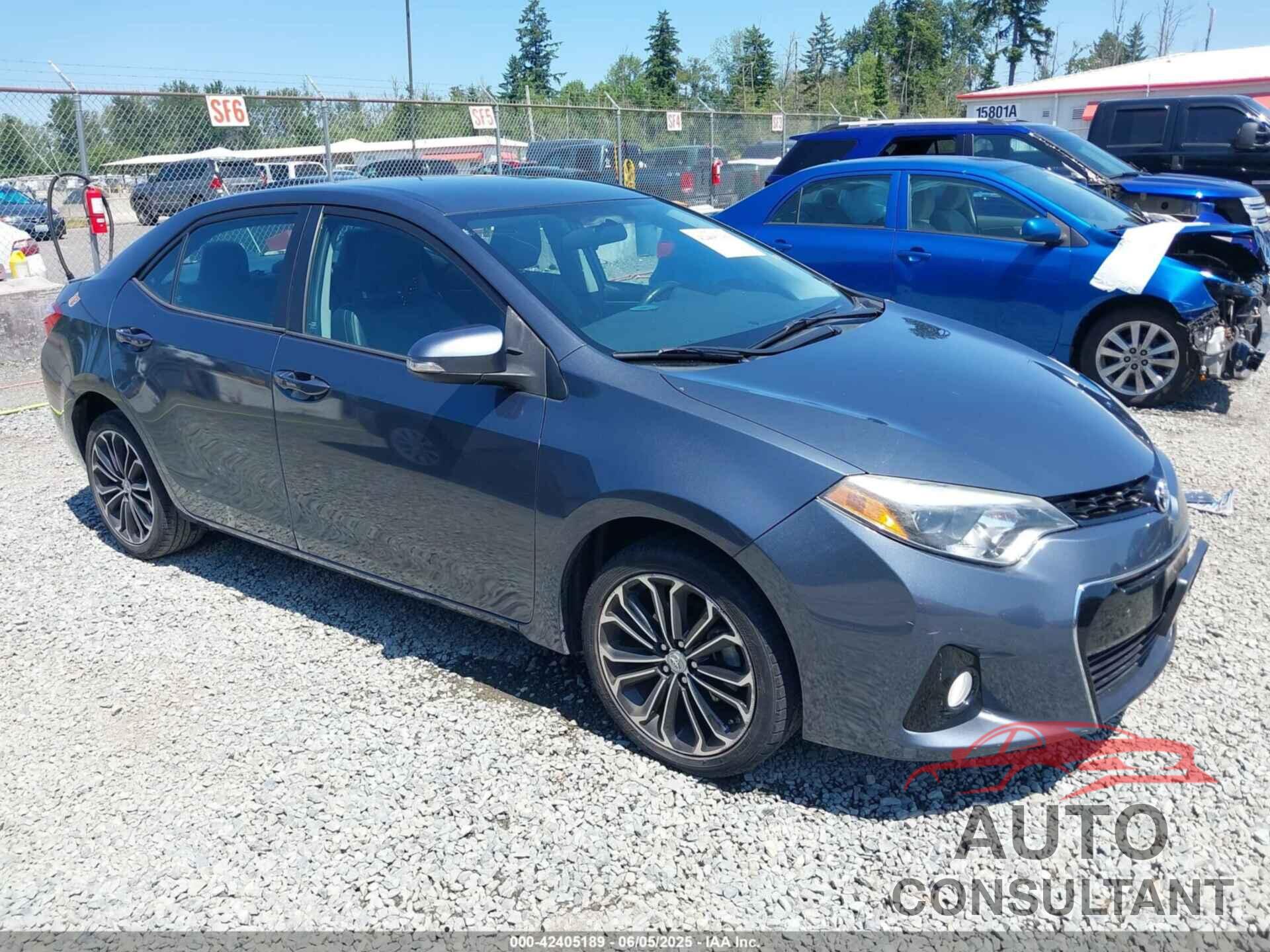 TOYOTA COROLLA 2016 - 5YFBURHE2GP555212