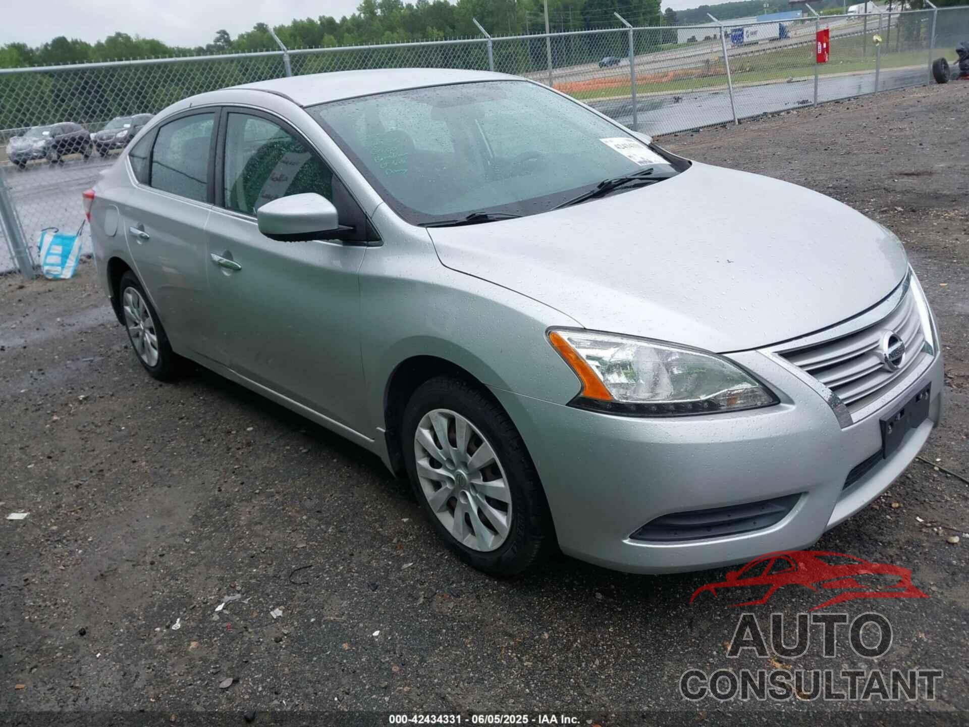 NISSAN SENTRA 2013 - 3N1AB7AP2DL667523