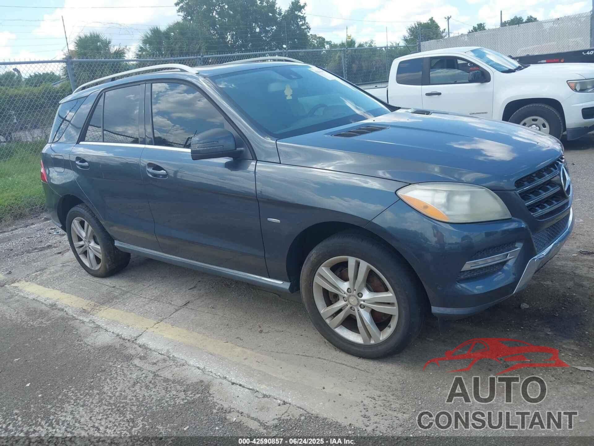 MERCEDES-BENZ ML 350 2012 - 4JGDA5HB4CA000627