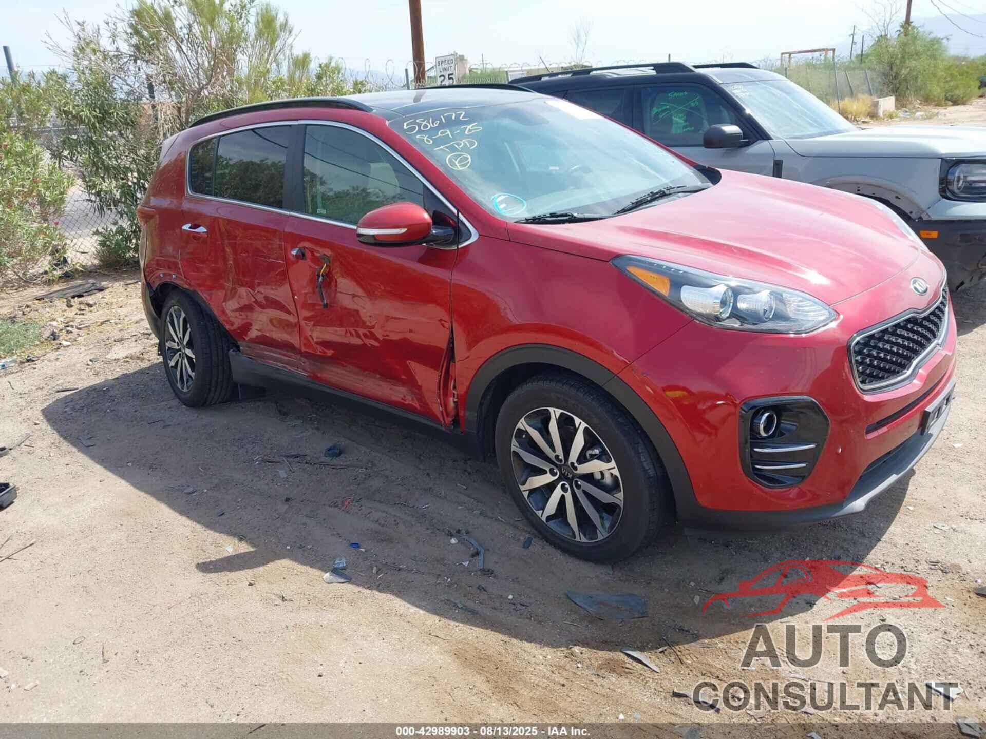 KIA SPORTAGE 2019 - KNDPN3AC7K7571537