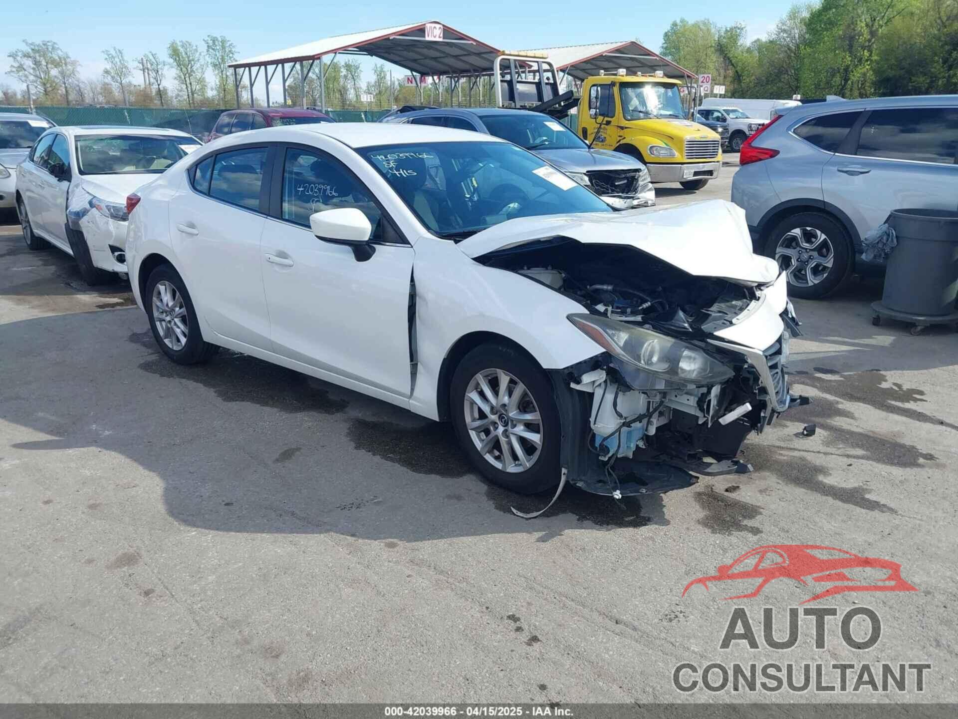 MAZDA MAZDA3 2014 - JM1BM1V78E1156409